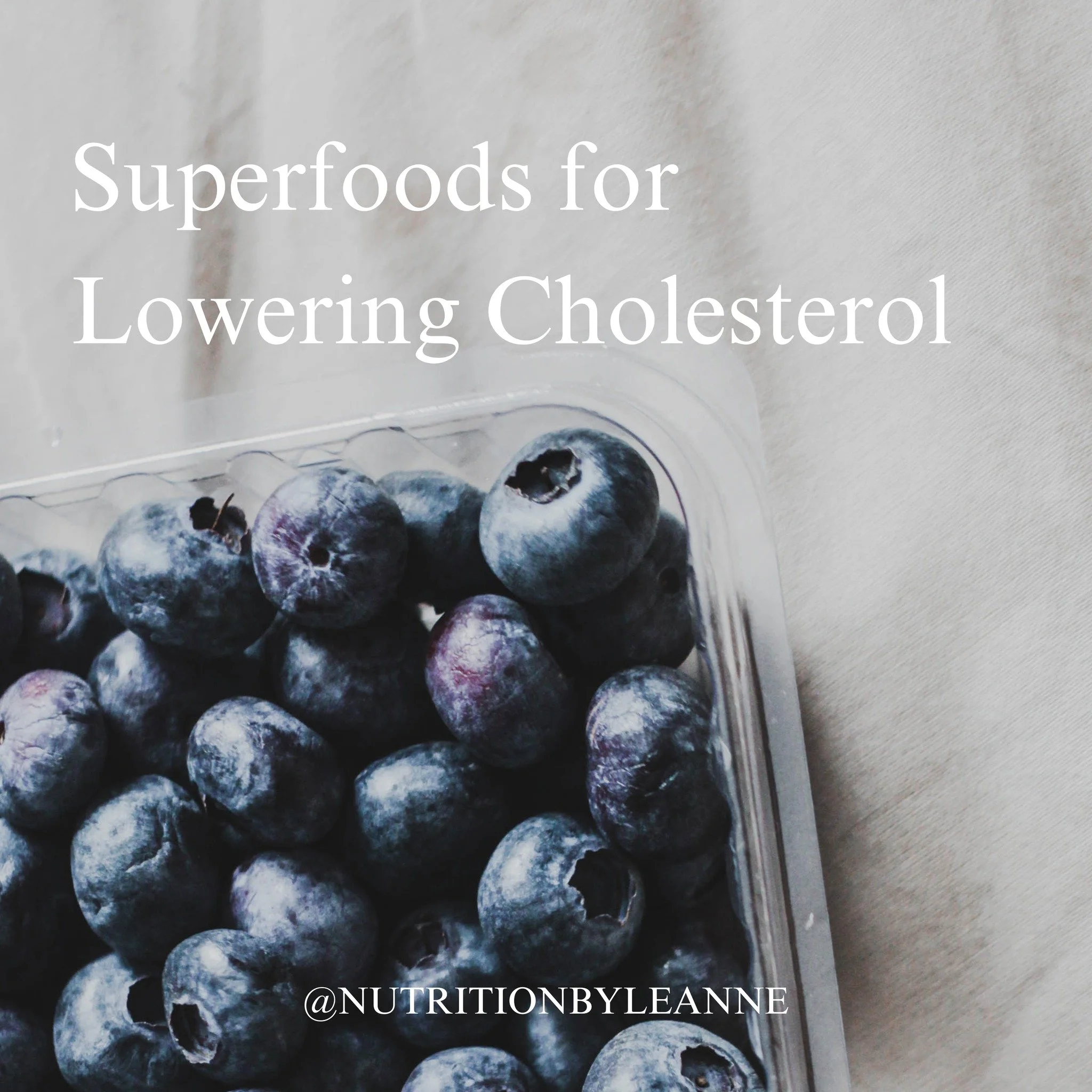 Superfoods for Lowering Cholesterol

There are some extra heavy-lifting foods when it comes to improving your cholesterol profile. 

If you have been told to improve your diet to address your cholesterol levels please reach out for a more personalise
