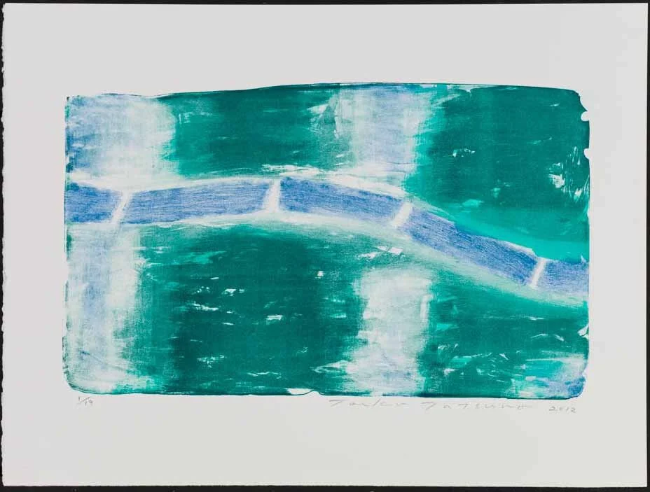 2012-P005　
AIWIP-24
2012　
lithograph on paper　1/19
32.0×53.5（49.0×65.5）cm
版画工房IDEM［パリ］制作　作家