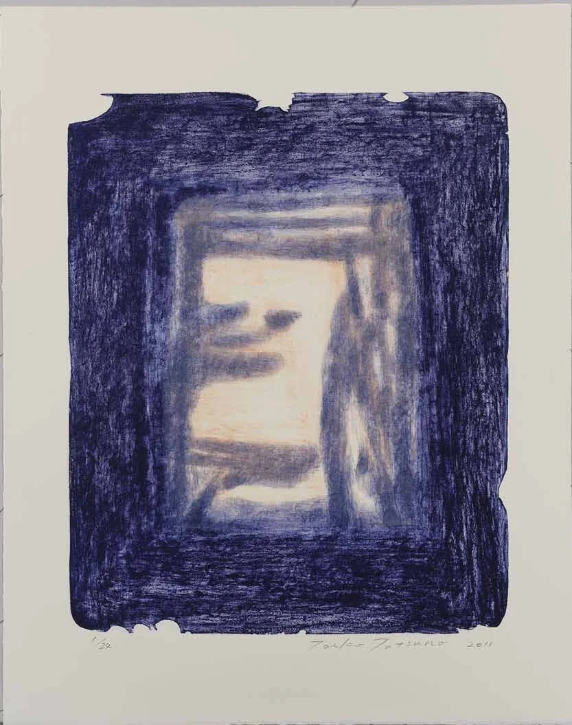 2011-P014　
AIWIP-14
2011　
lithograph on paper　1/24
58.5×47.5（77.0×61.5）cm
版画工房IDEM［パリ］制作　作家