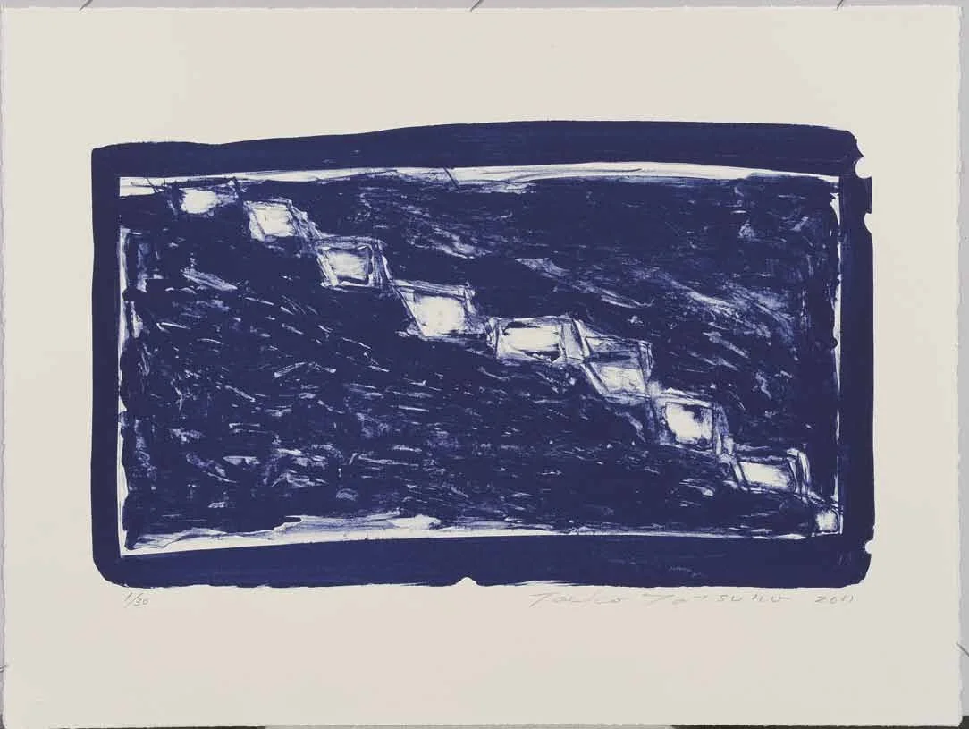 2011-P012　
AIWIP-12
2011　
lithograph on paper　 1/30
53.5×32.0（65.5×49.0）cm
版画工房IDEM［パリ］制作　作家