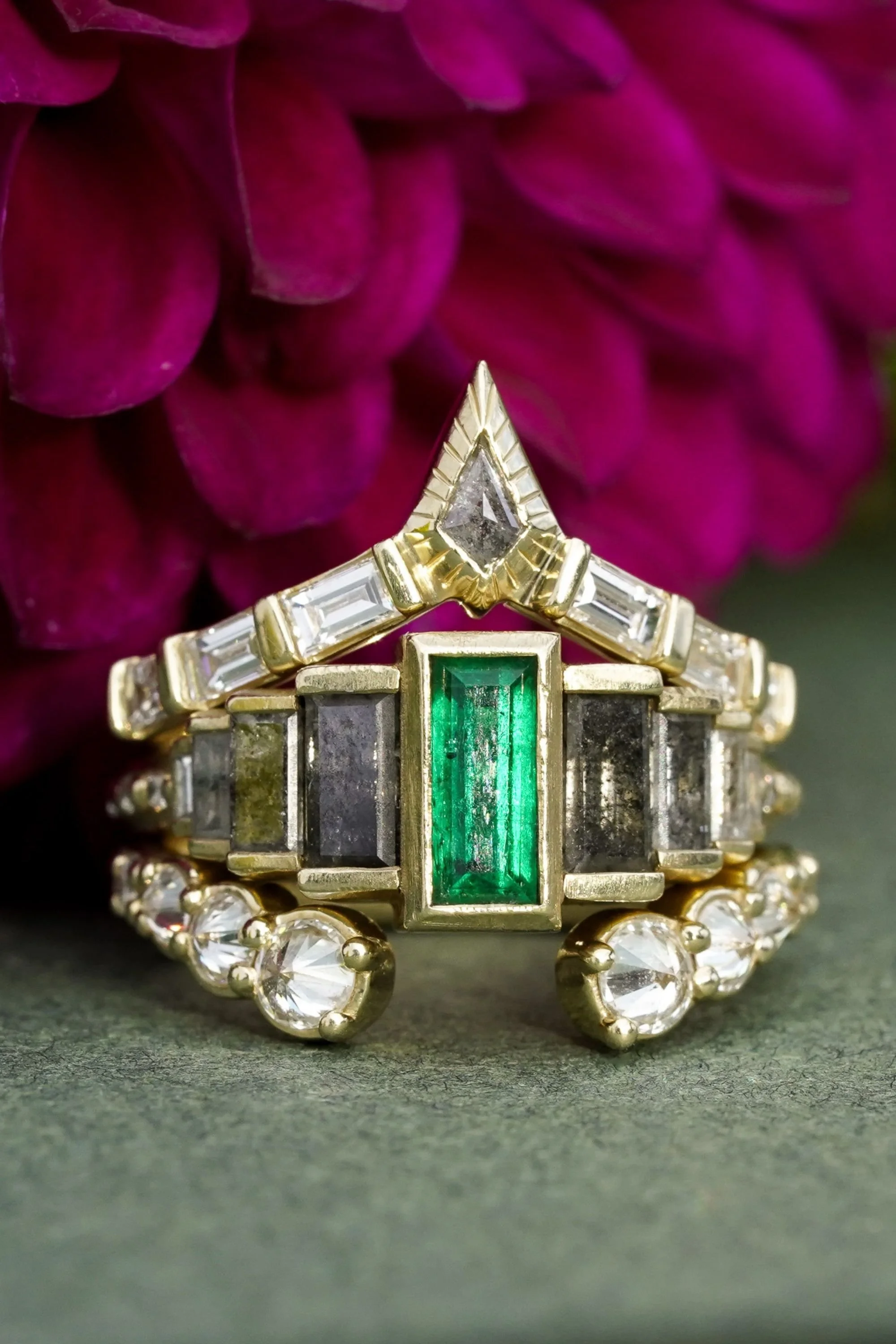 Custom engagement ring from my client Bohemi