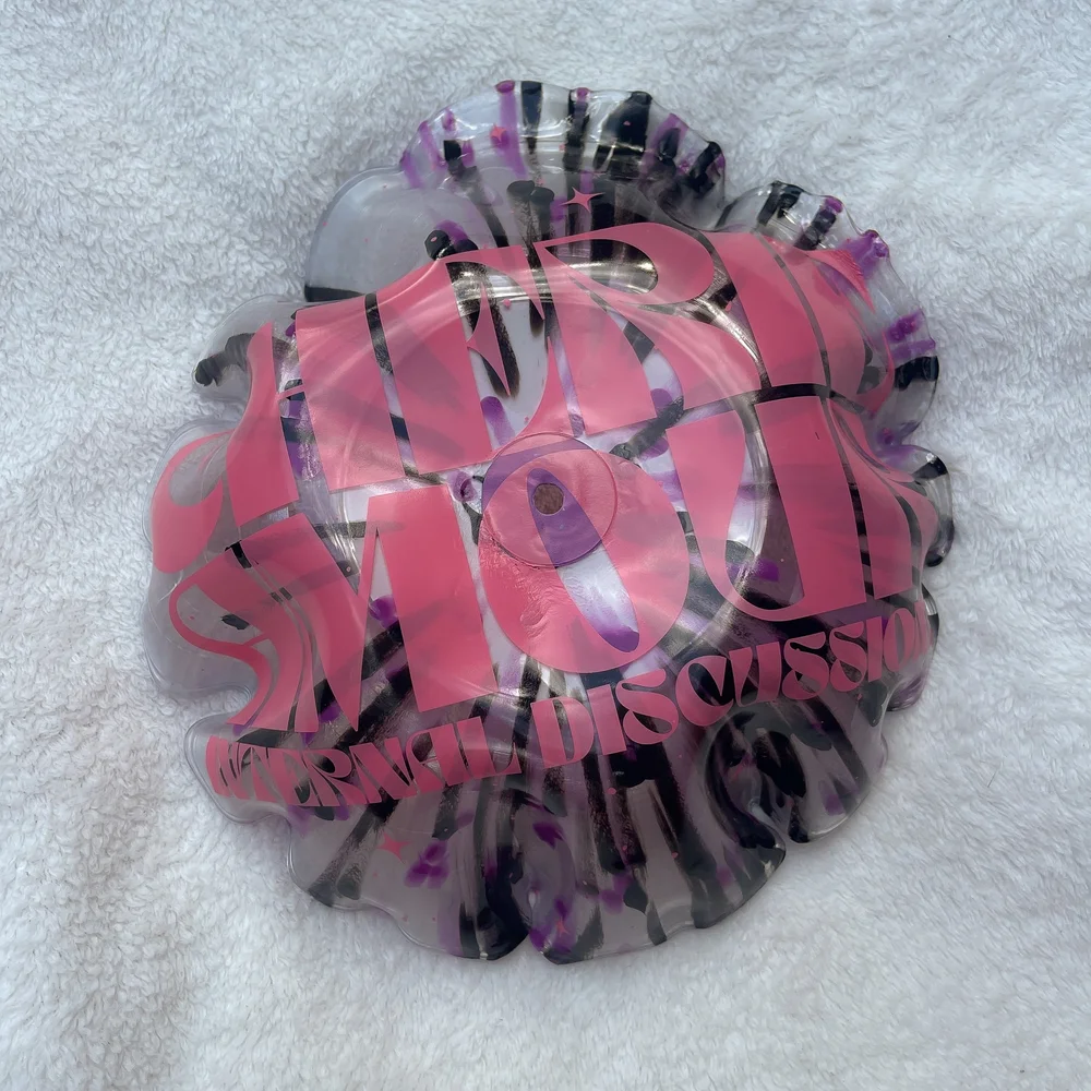 splatter record bowl — MEG CLEMMENSEN