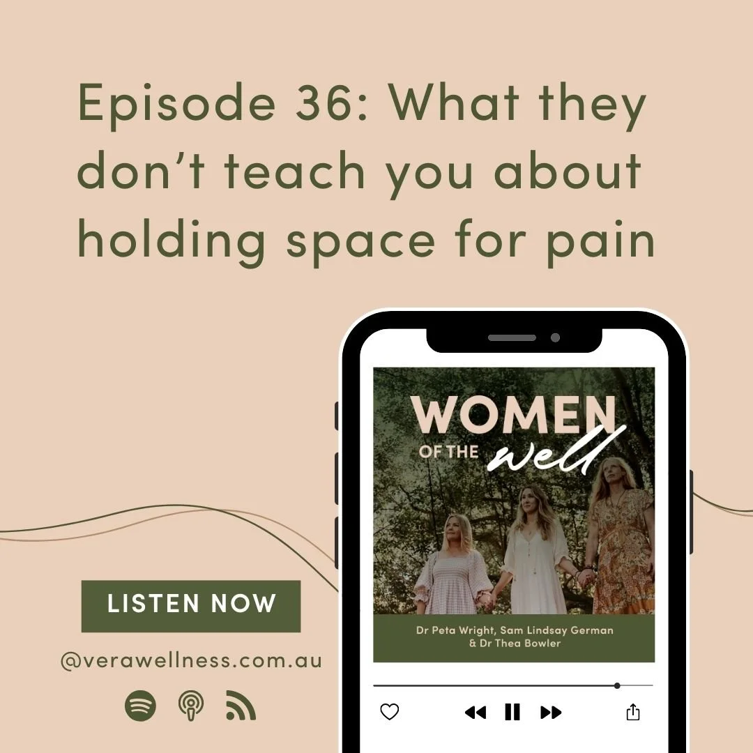 Episode 36: What they don’t teach you about holding space for pain