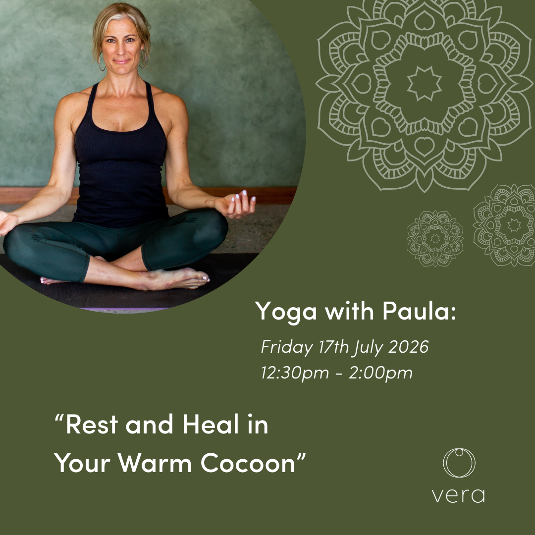 Yoga with Paula, Friday 17/07/26 at 12:30pm - 2:00pm AEST