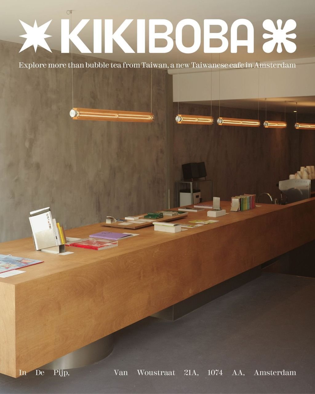 All the way in Amsterdam, KIKIBOBA is a space for ideas, culture, and connection. 

Inspired by the playful Bouba/Kiki Effect, it&rsquo;s a sanctuary designed to slow down, chill, and share moments together. Within this thoughtfully curated space, KI