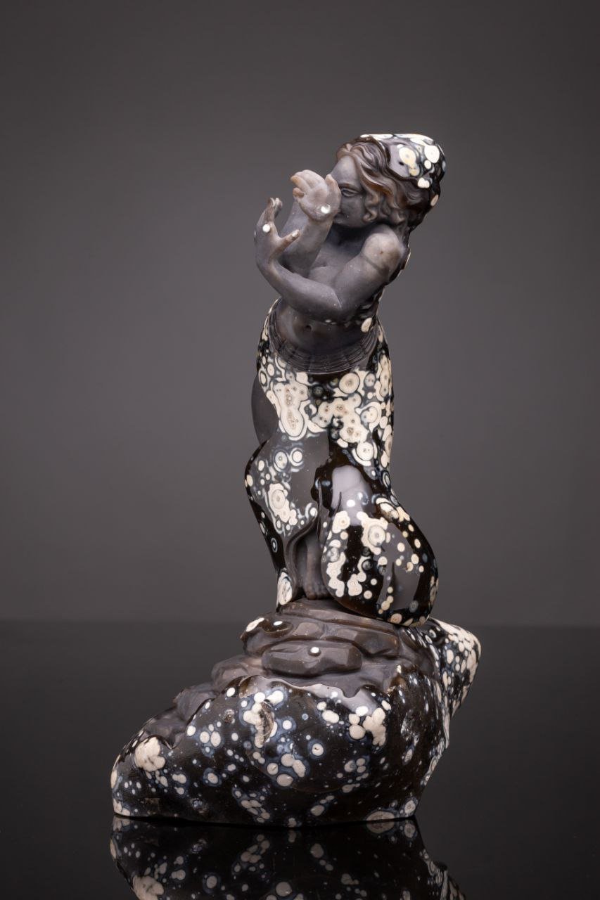 Snow in Delhi Sculpture-3-gemsandcarvings.com