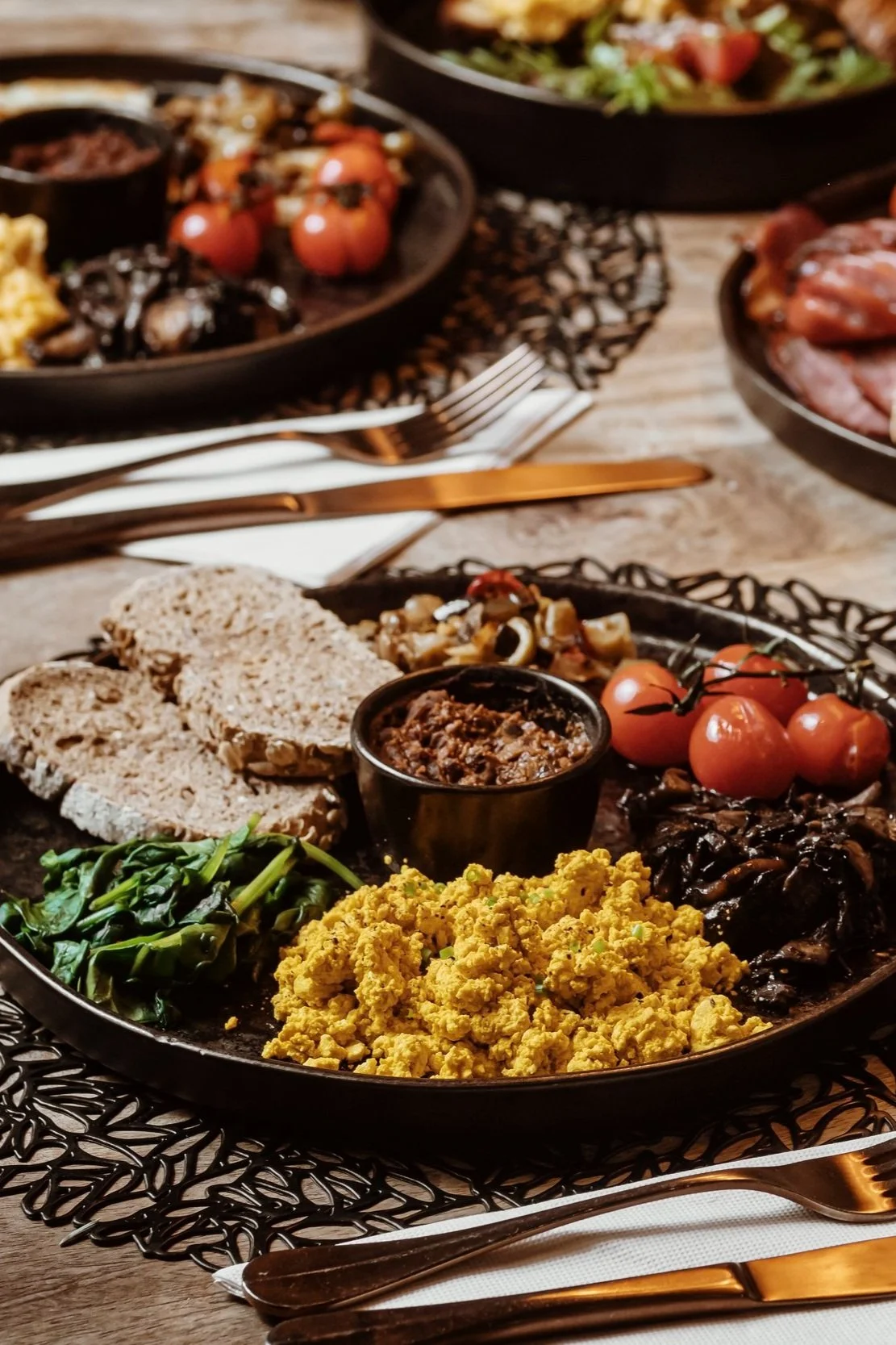Vegan Breakfast Porto, Tofu Scramble, Vegan English Breakfast, Healthy Breakfast