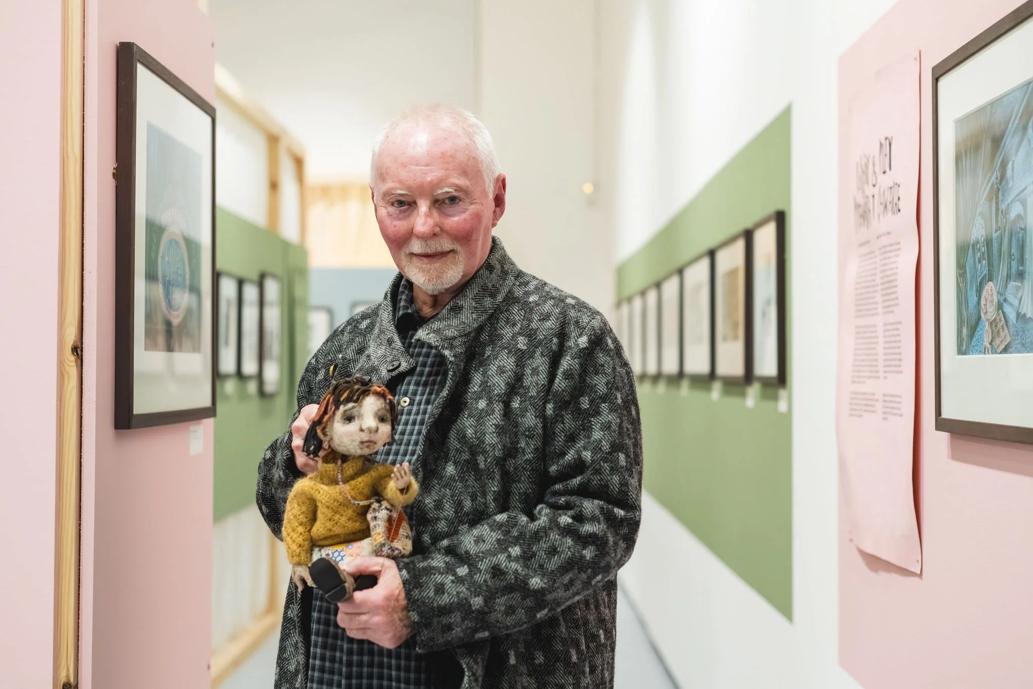 Clive Hicks-Jenkins + Gretel_photography by Celf Calon