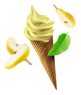 Řemeslný sorbet Hruška