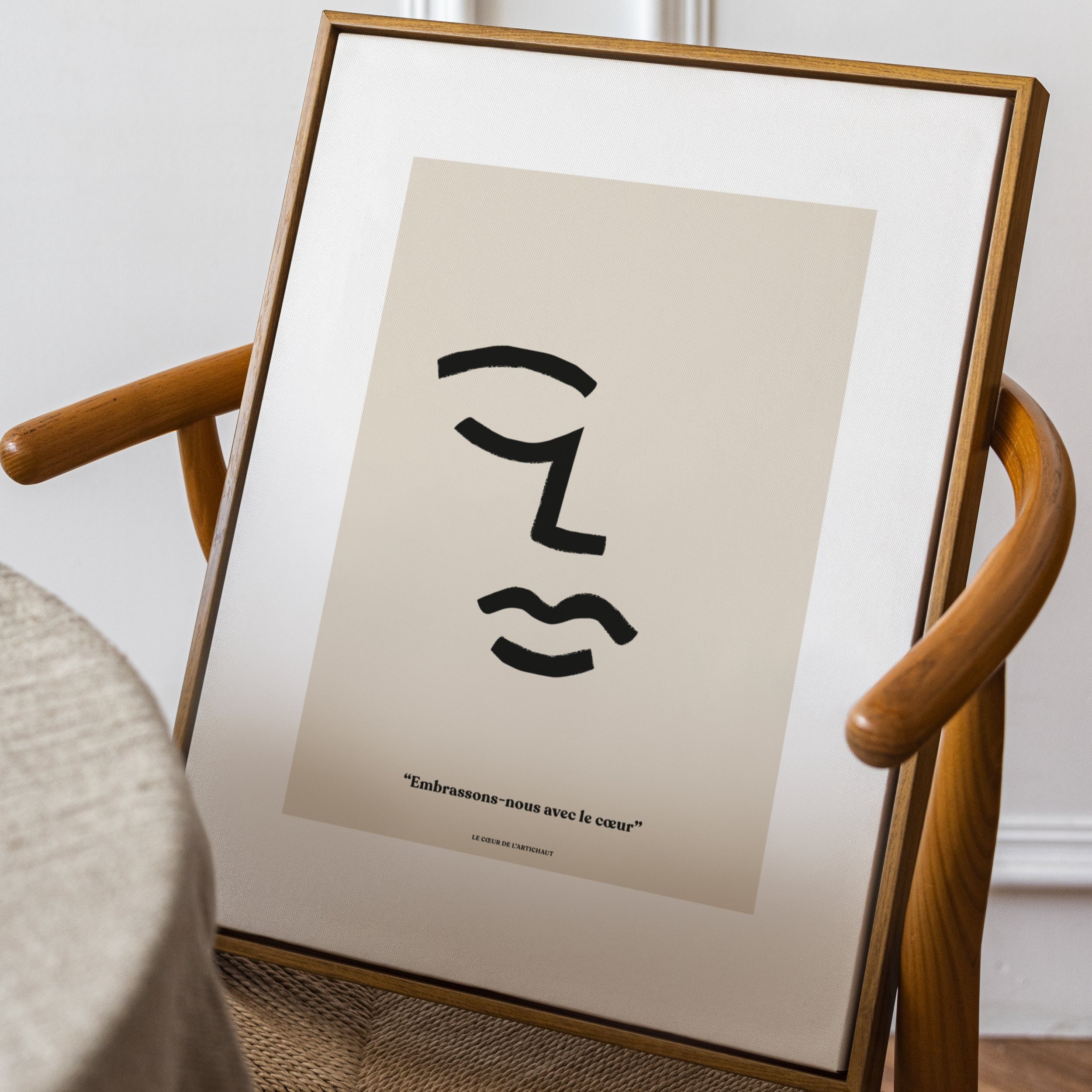 Embrassons-nous avec le cœur