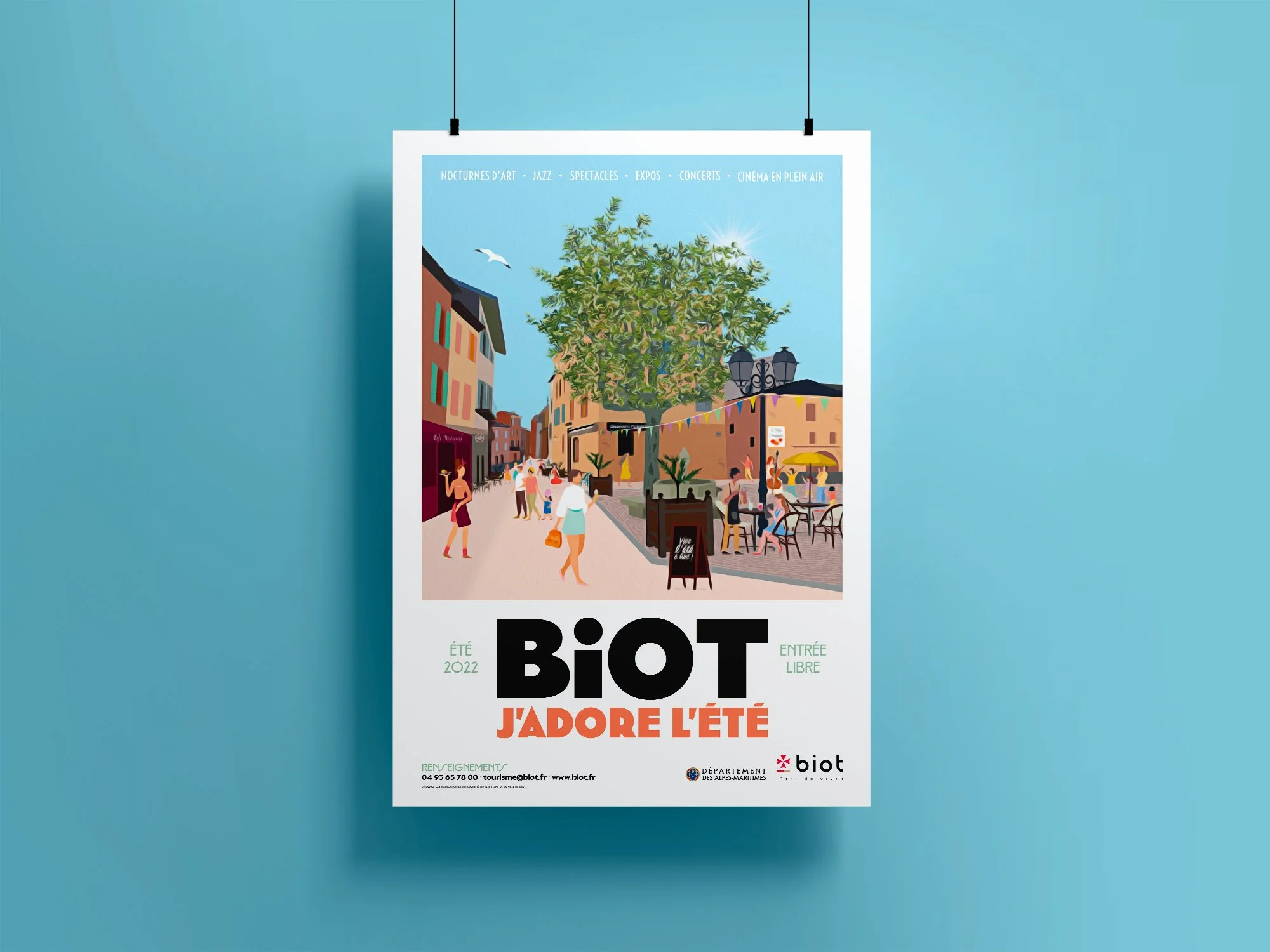 Biot J'adore l'été