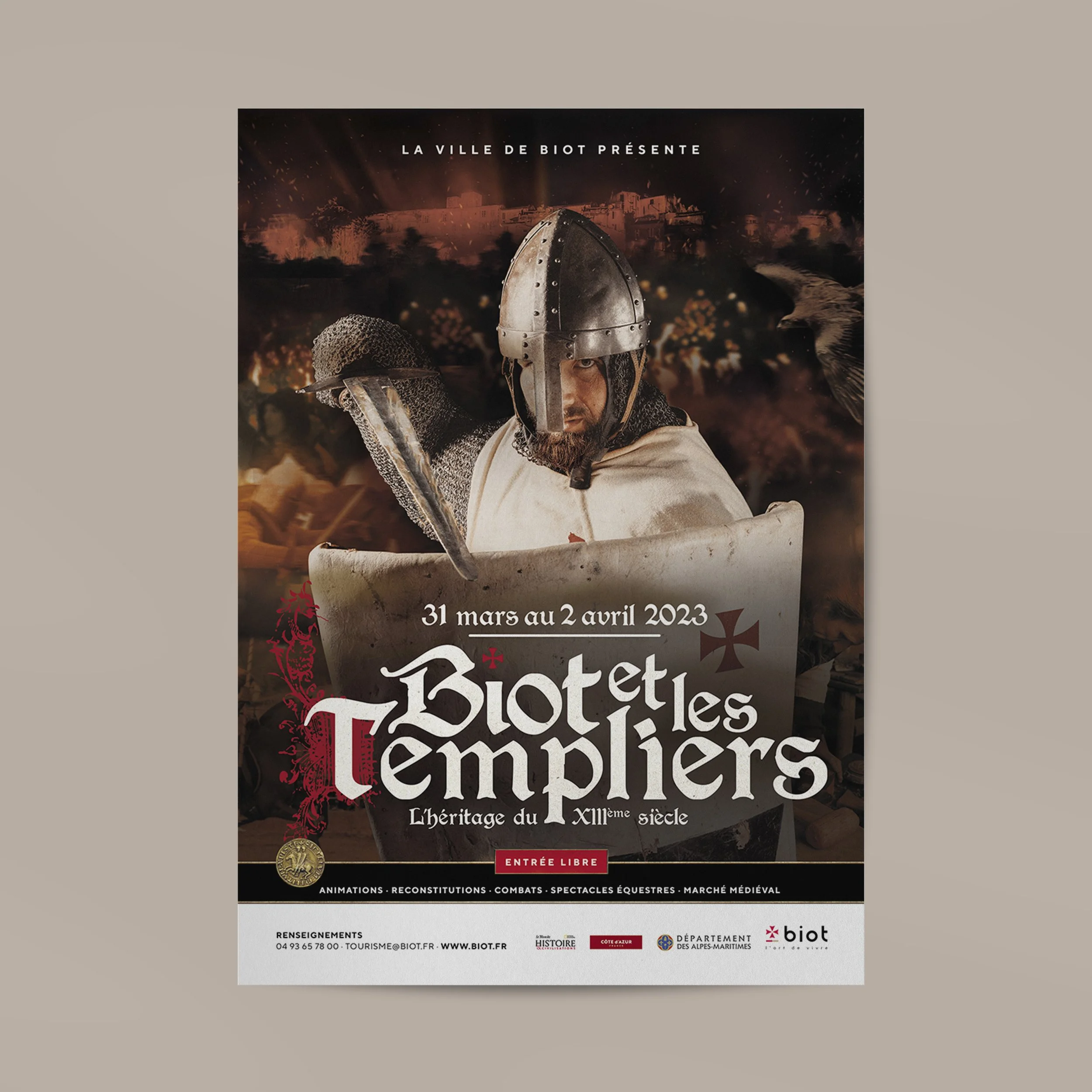 Biot et les Templiers