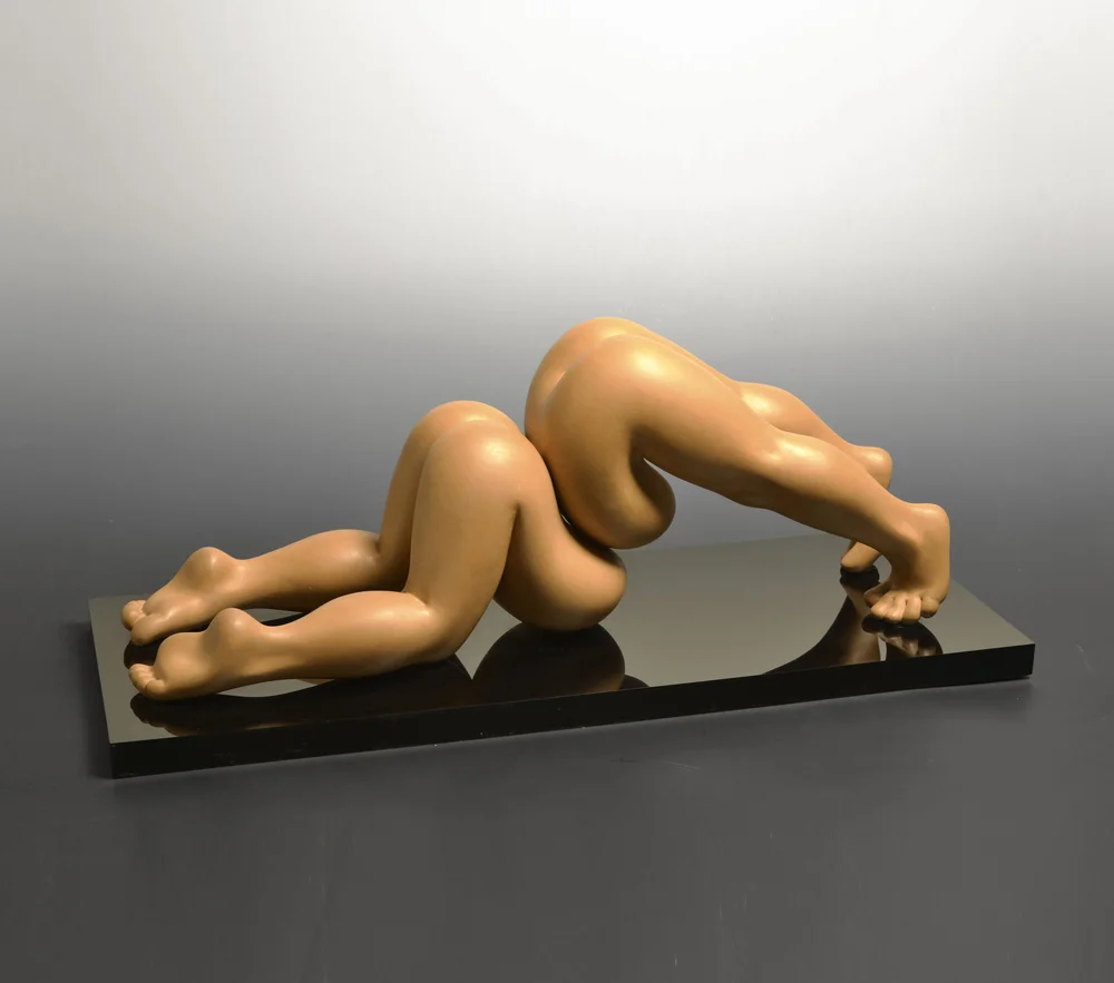 Sculpture en bronze d'Anne Itzykson