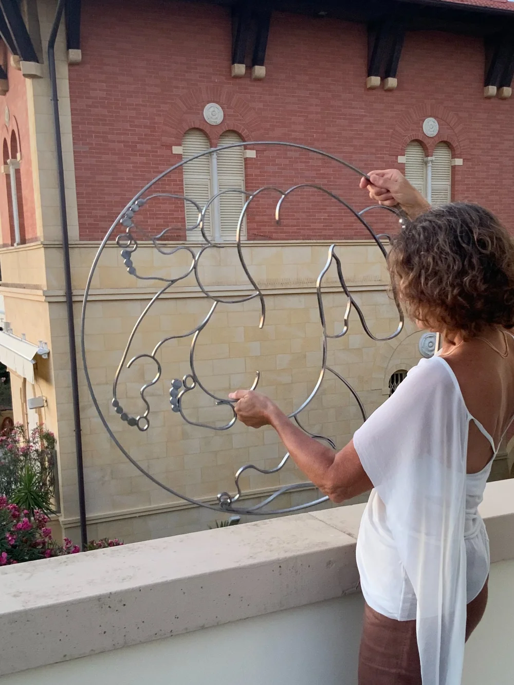 Œuvre acquise par la ville du Mée-sur-Seine