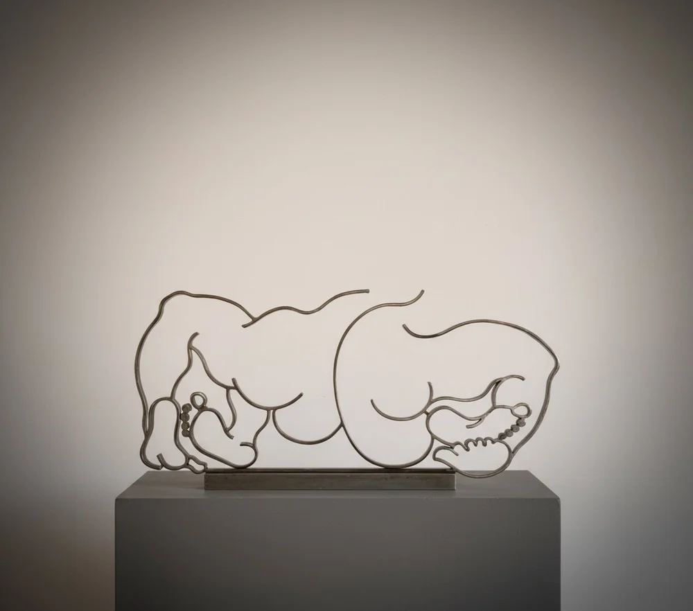 Sculpture en bronze d'Anne Itzykson