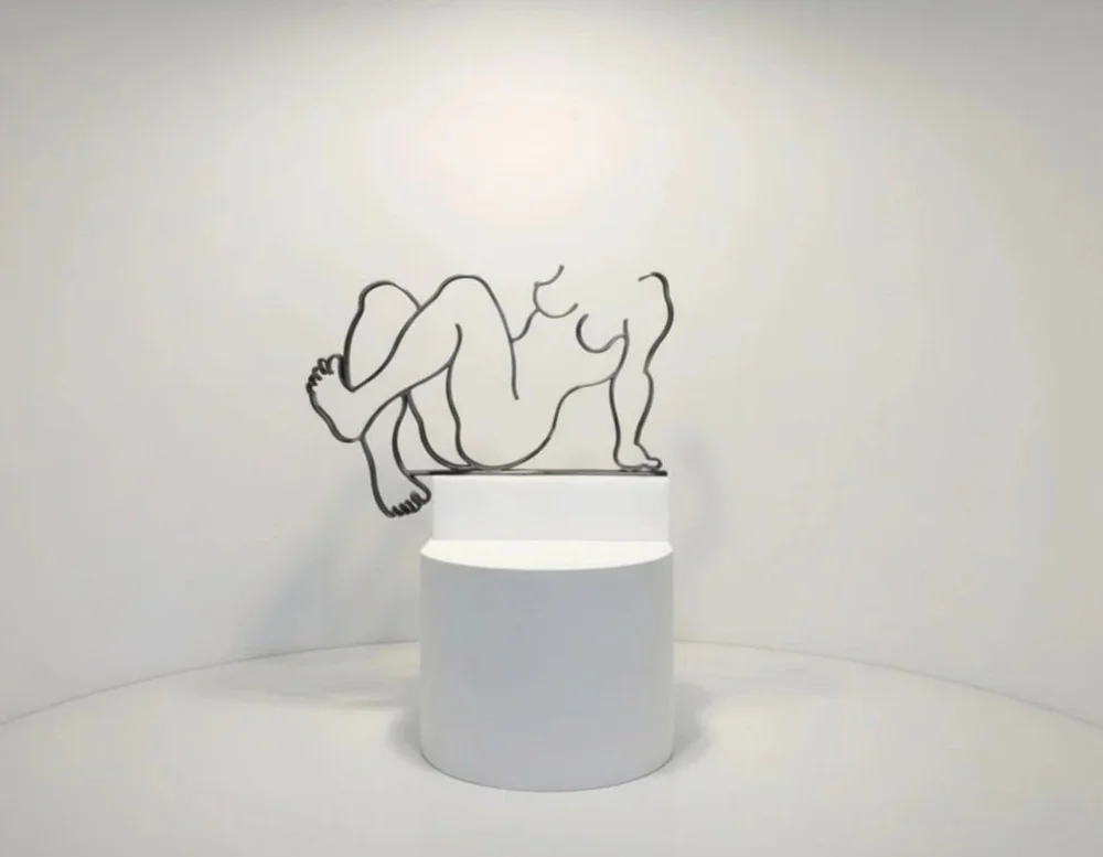 Sculpture en bronze d'Anne Itzykson