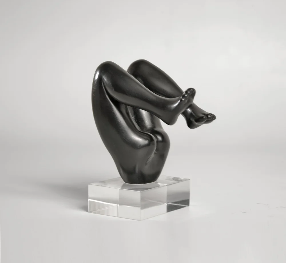 Sculpture en bronze d'Anne Itzykson