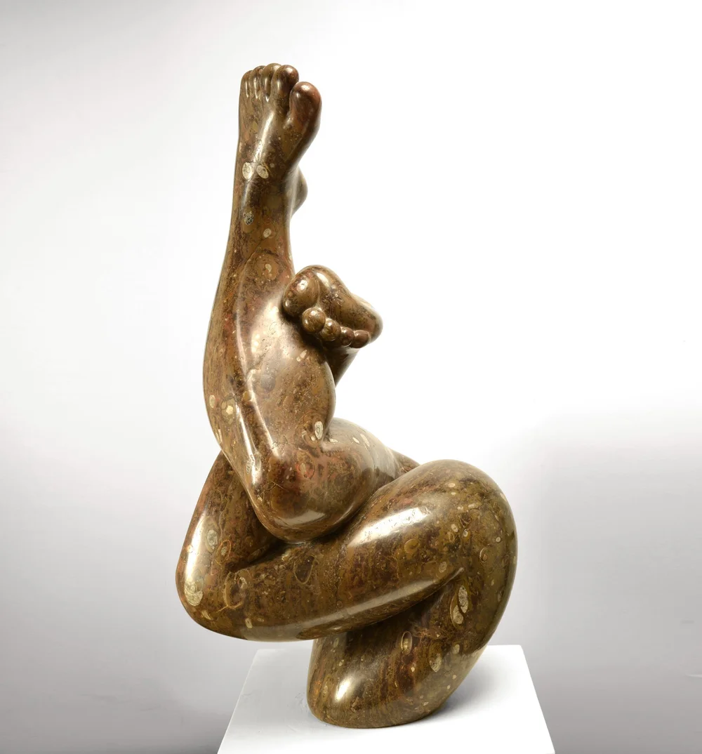 Sculpture en bronze d'Anne Itzykson