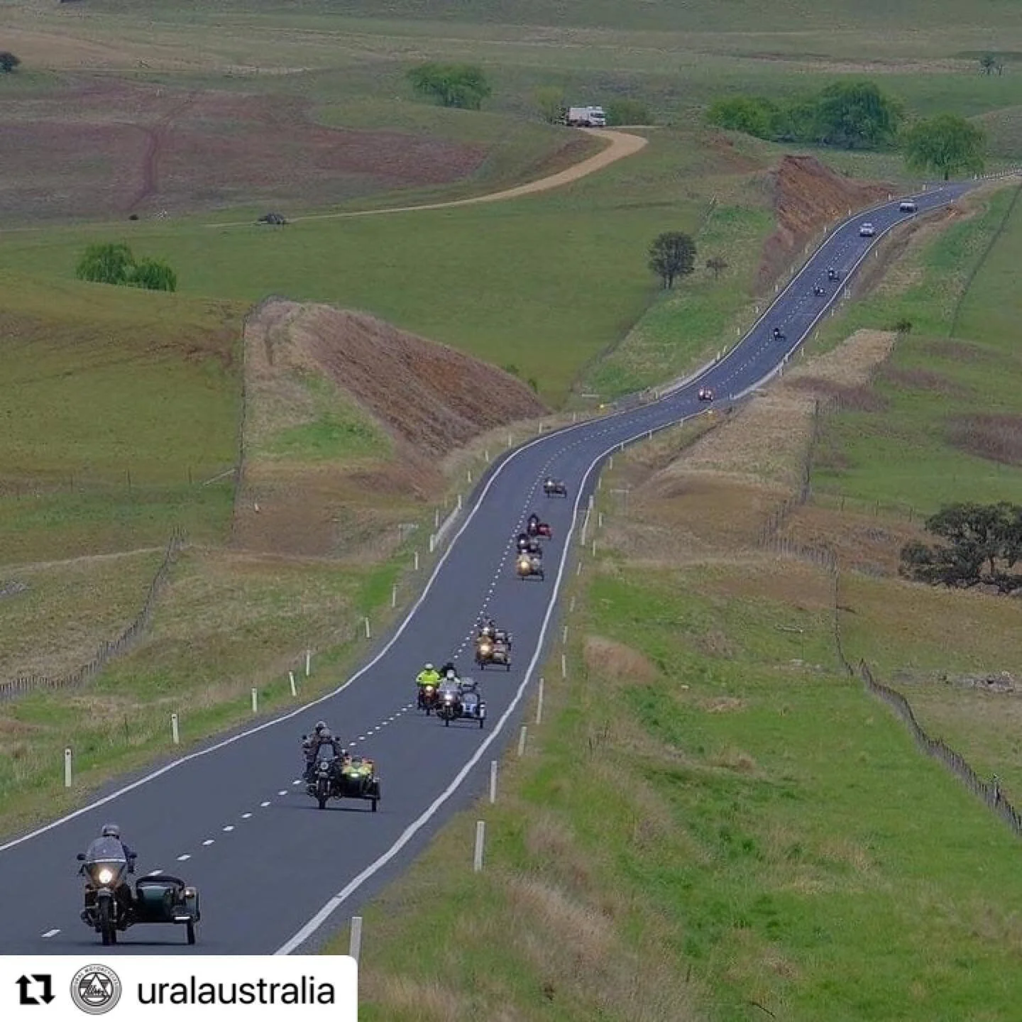 So what is the collective noun for a multitude of Ural&rsquo;s?

Any ideas?

#Repost @uralaustralia with @make_repost
・・・
A weekend away with friends 

@michael_pixture 

#uraladventureride #uralaustralia #uralmotorcycle #uralsidecar #sidecar #uralmo