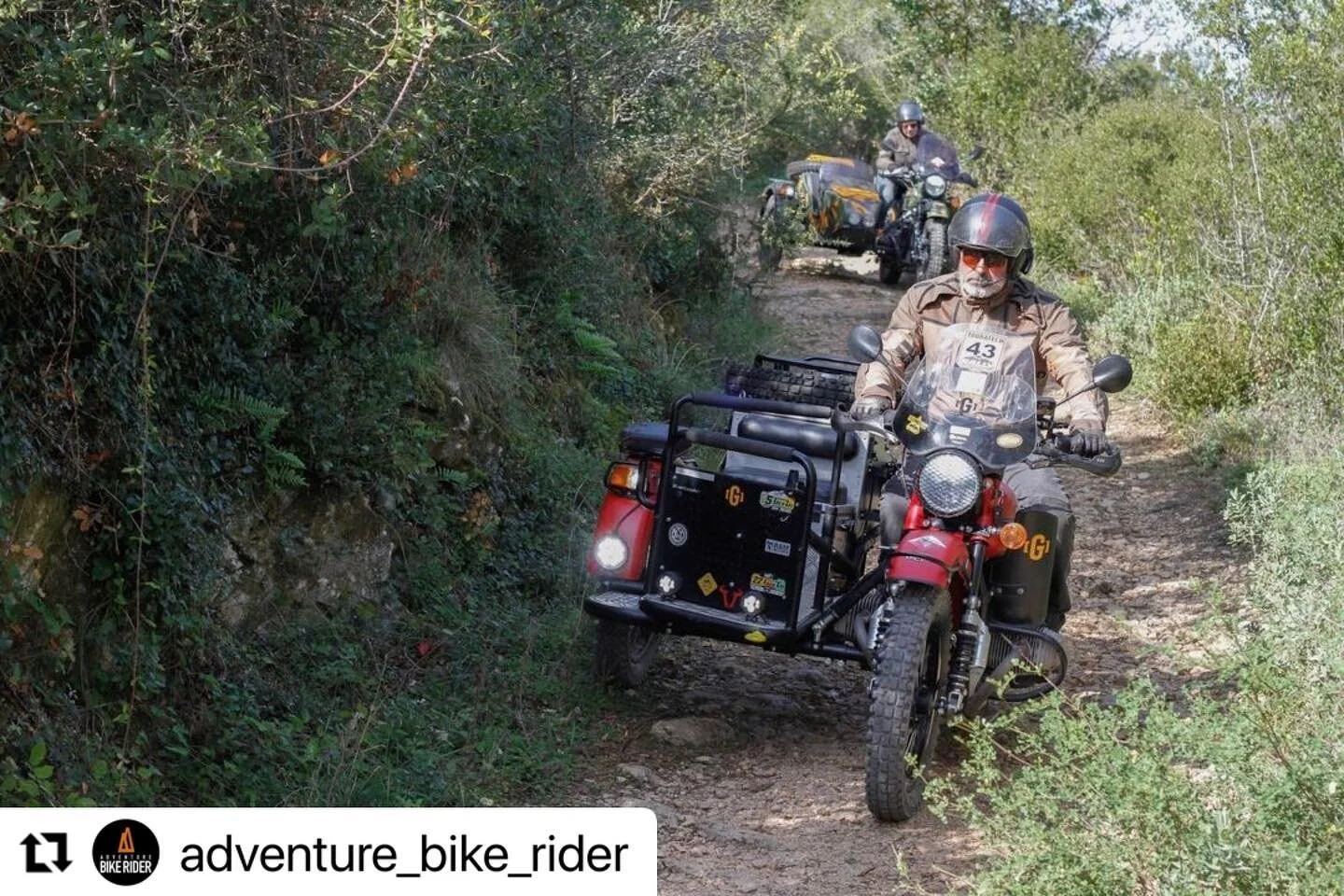 Learn something new everyday, they say.

#Repost @adventure_bike_rider with @make_repost
・・・
Three-wheeling through Portugal. A few months ago we headed out to the Ural Experience Centre in Portugal to learn how to ride a motorcycle and sidecar both 