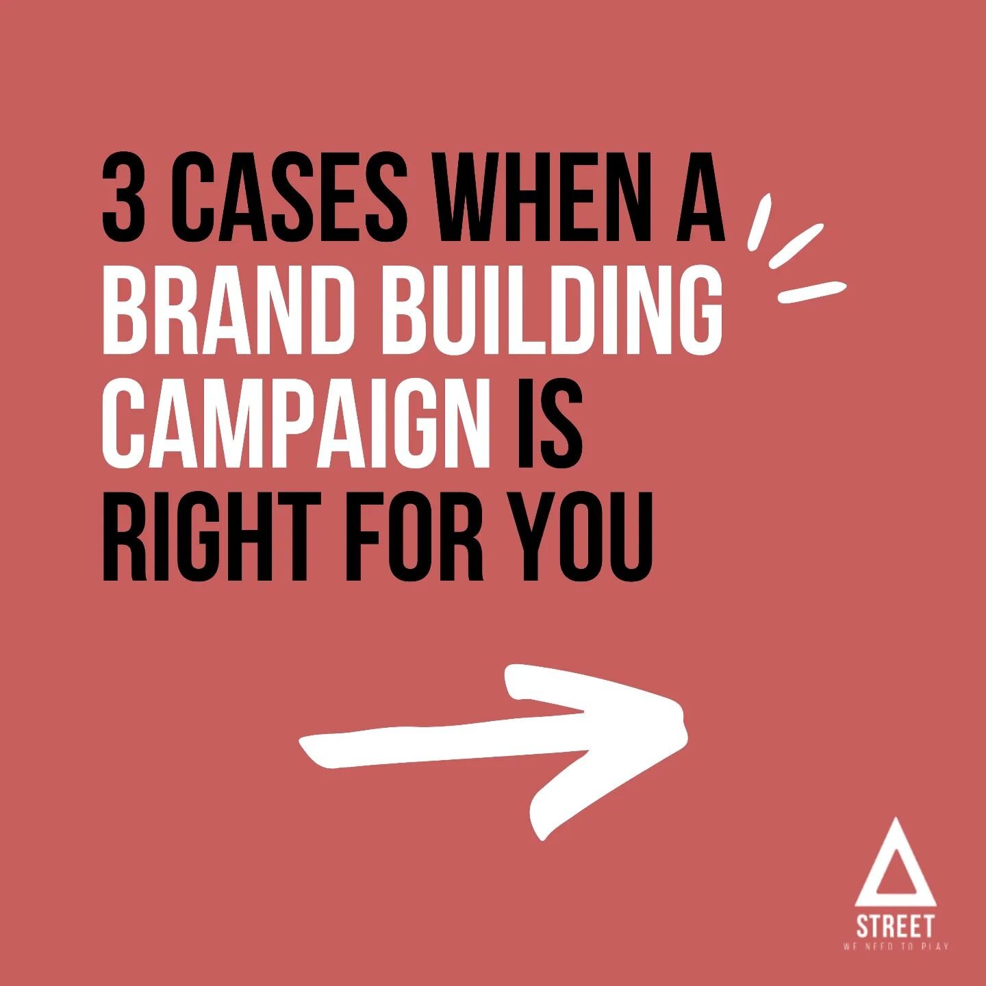 Unsure of how to meet your brand's marketing goals? 
🌿We've got you covered! 

Here are 3 scenarios where a brand building campaign is the right fit for your brand. 

To learn more about marketing campaigns, follow us.