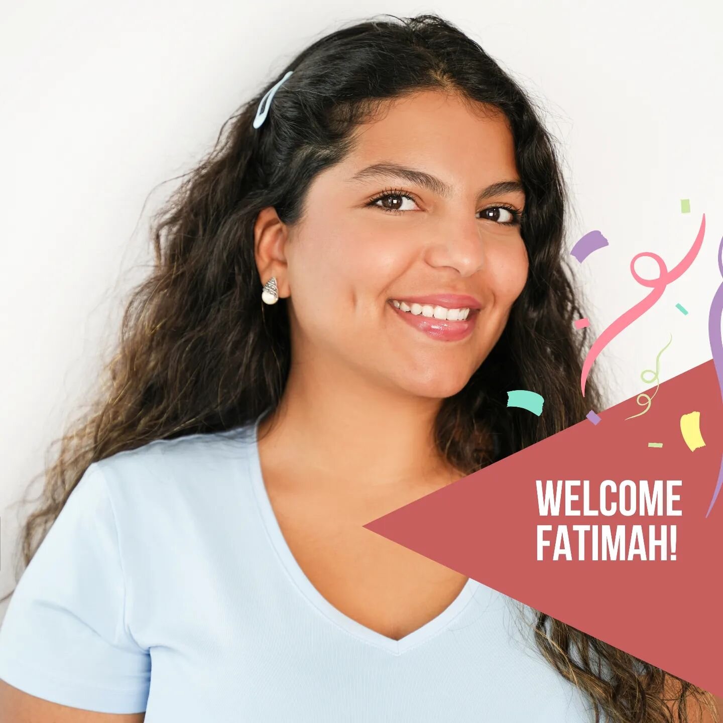 So excited to welcome to our new Audience Engagement Manager, Fatimah!

May together we grow as much as your smile glows! ✨️