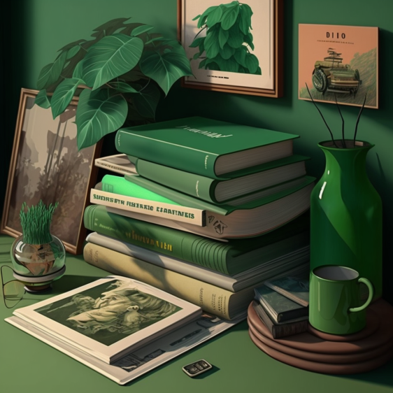Reprospace_magazines_and_books_in_a_greenish_color._bfe328bb-cd16-473e-8e67-6bd9e0c26ba6.png