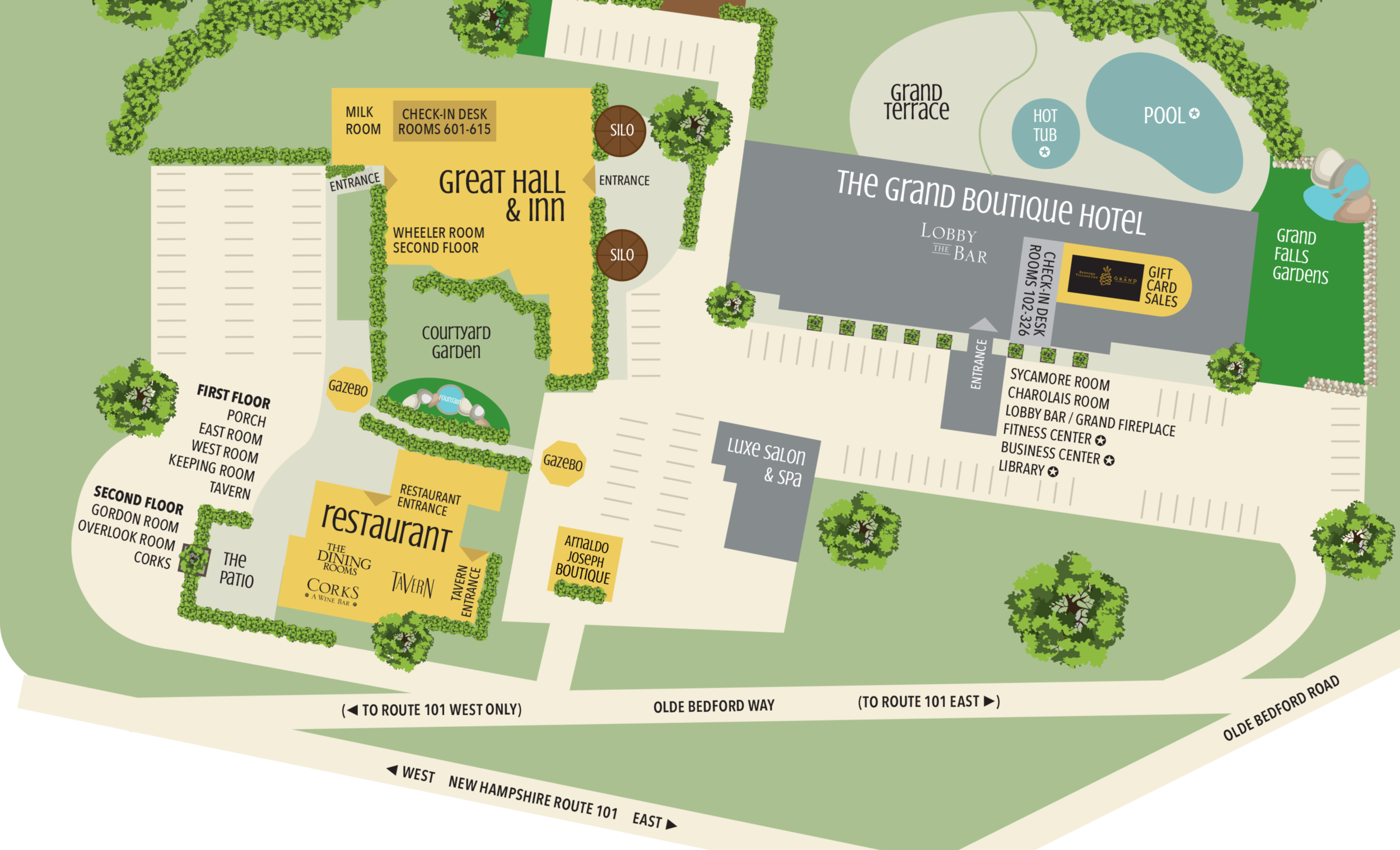 Bedford Nh Gis Map Bedford Village Inn Property Map | Restaurant & Hotel In Bedford, New  Hampshire — Bedford Village Inn & Grand Boutique Hotel