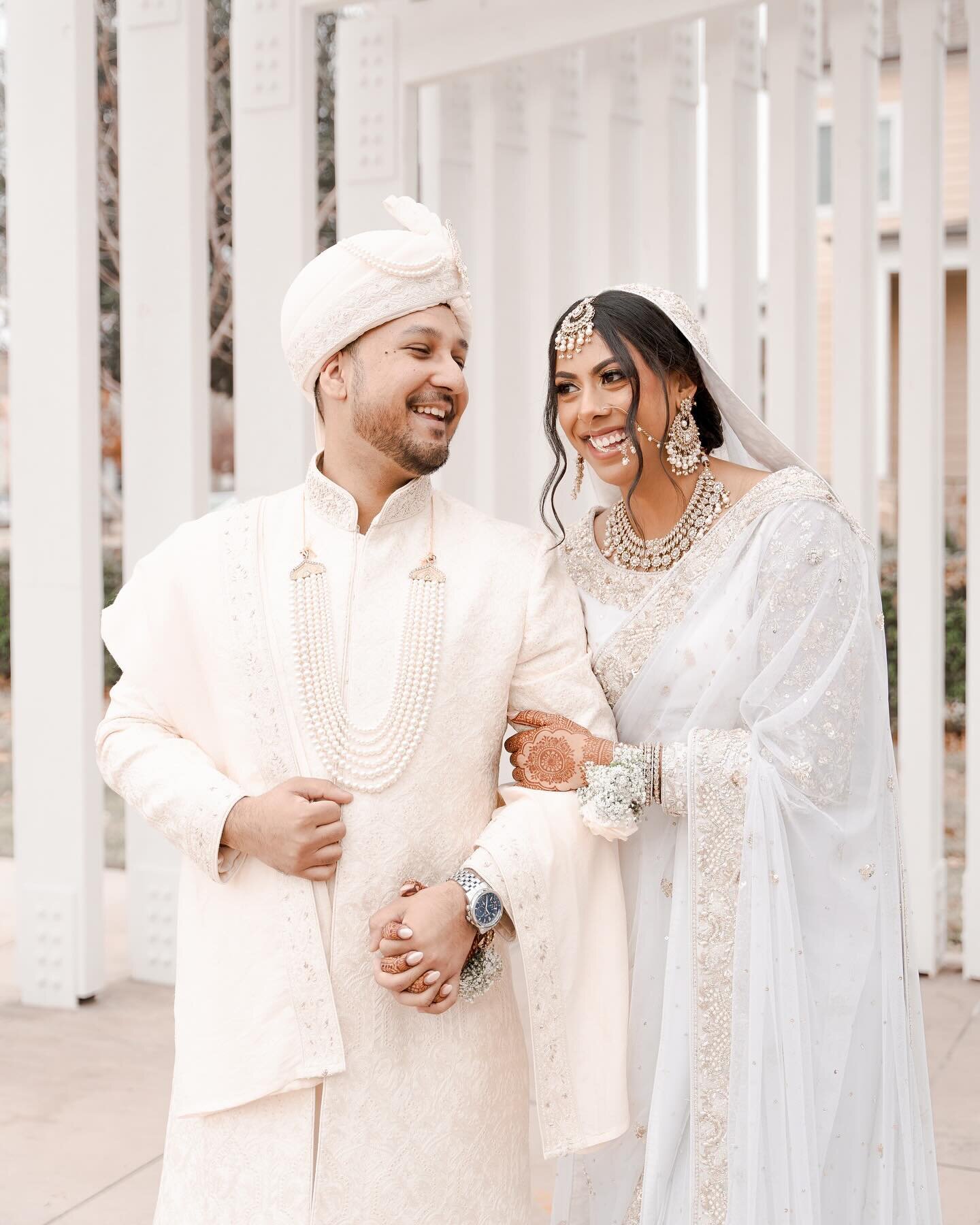 N A W S I N +  N A F I S 🤍 we&rsquo;re beyond happy for you two!

HMUA: @getthelookbyneha 
Photography: @black.iris.photos
Videography: @ramiz.prod 

.

Limited availability for 2024 &bull; Inquire today for our latest wedding guide 🖤

.
.
.

#wedd