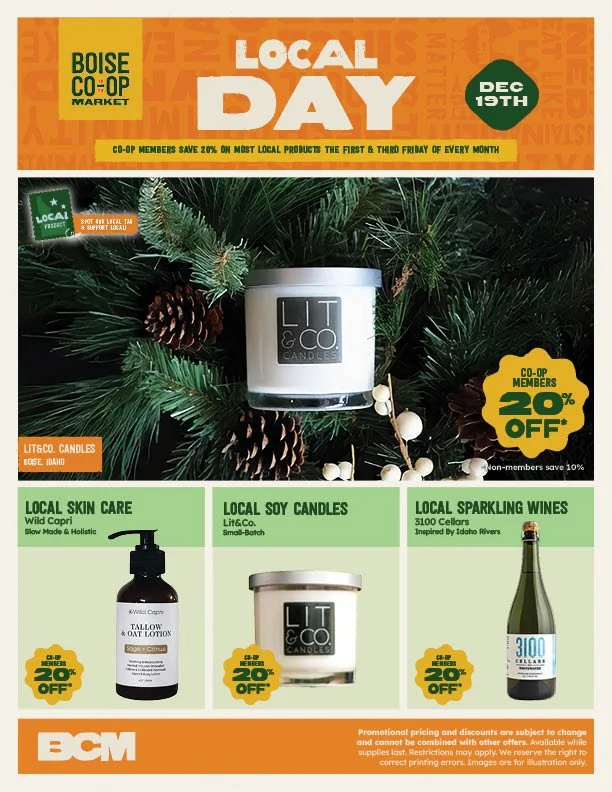 LOCAL DAY SALE • DEC 19