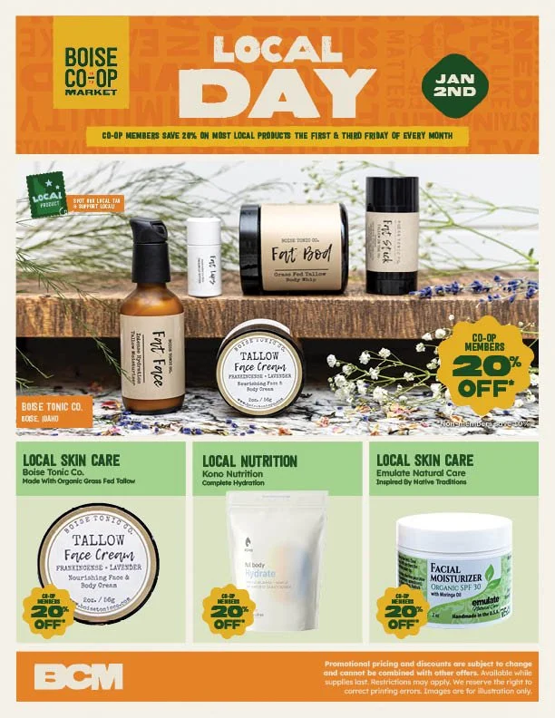 LOCAL DAY SALE • JAN 2