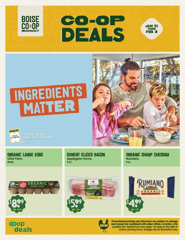 BOISE CO-OP DEALS • JAN 21-FEB 3
