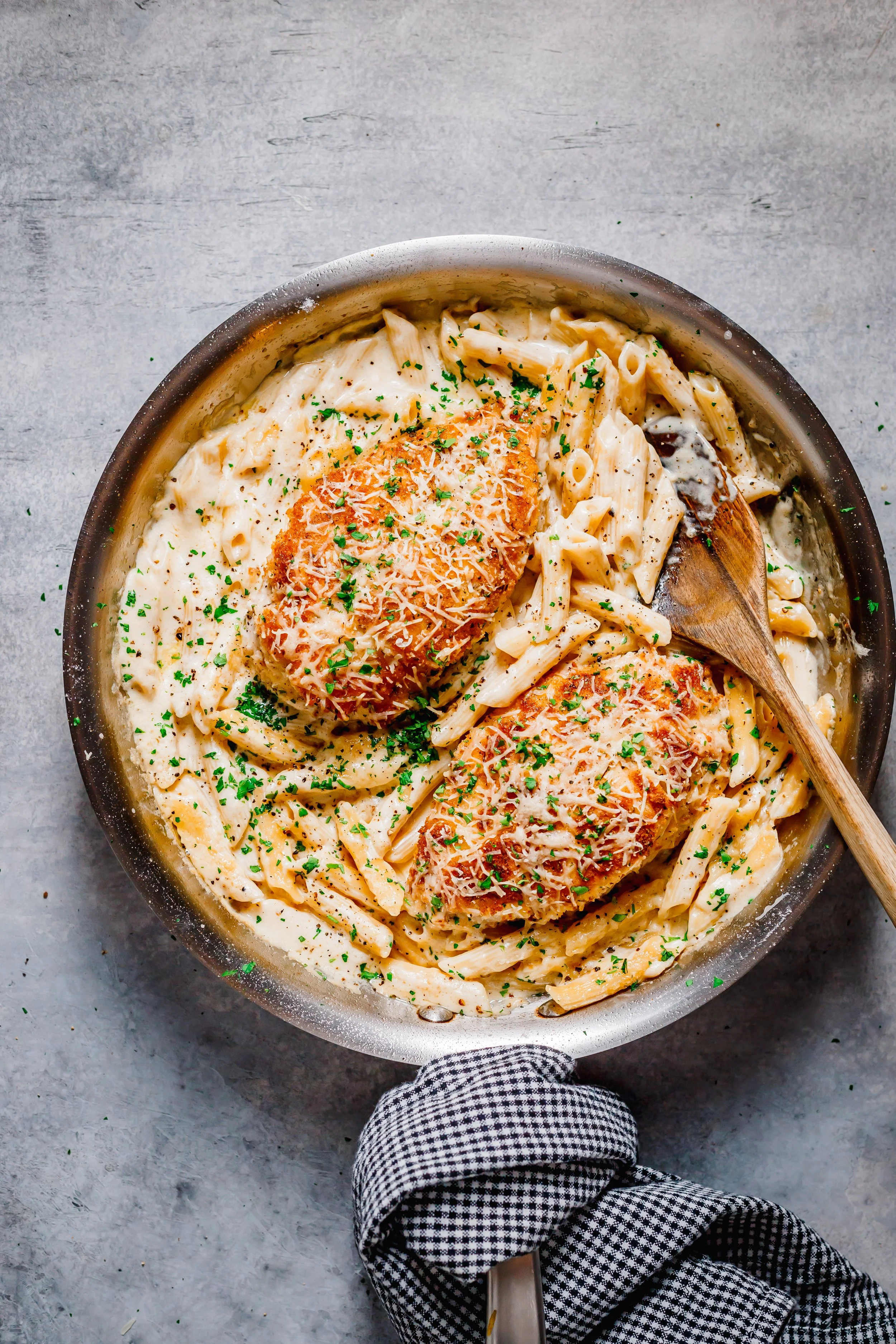 Creamy Chicken Pasta Bake