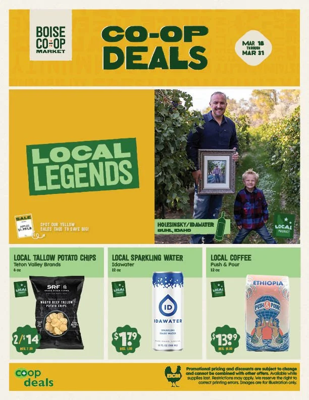 BOISE CO-OP DEALS • MAR 18-31