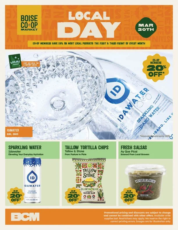 LOCAL DAY SALE • MAR 20