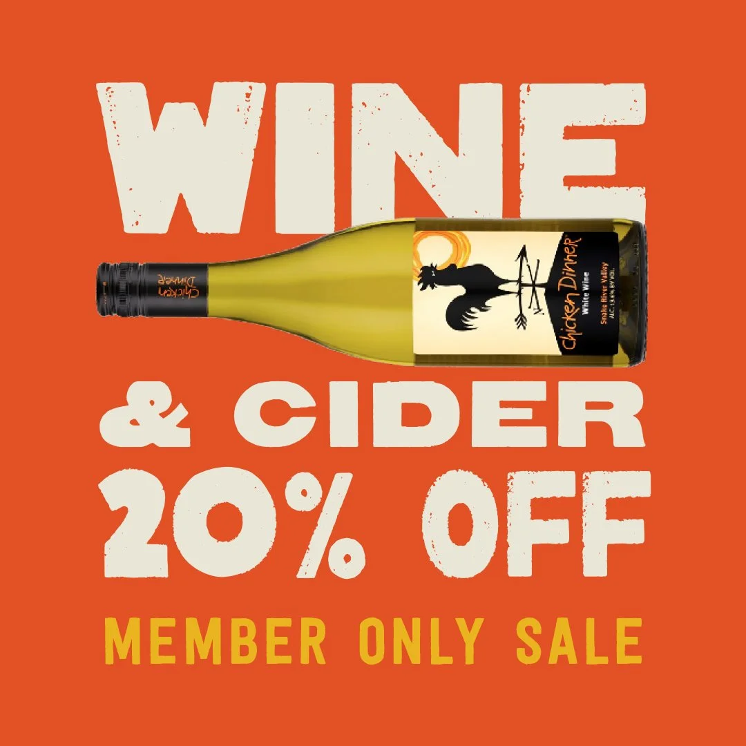 Idaho Wine &amp; Cider Sale