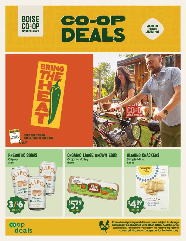 BOISE CO-OP DEALS • JUNE 3-16