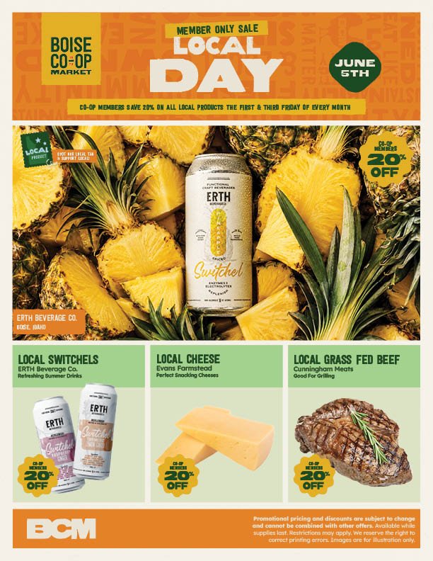 LOCAL DAY SALE • JUNE 5