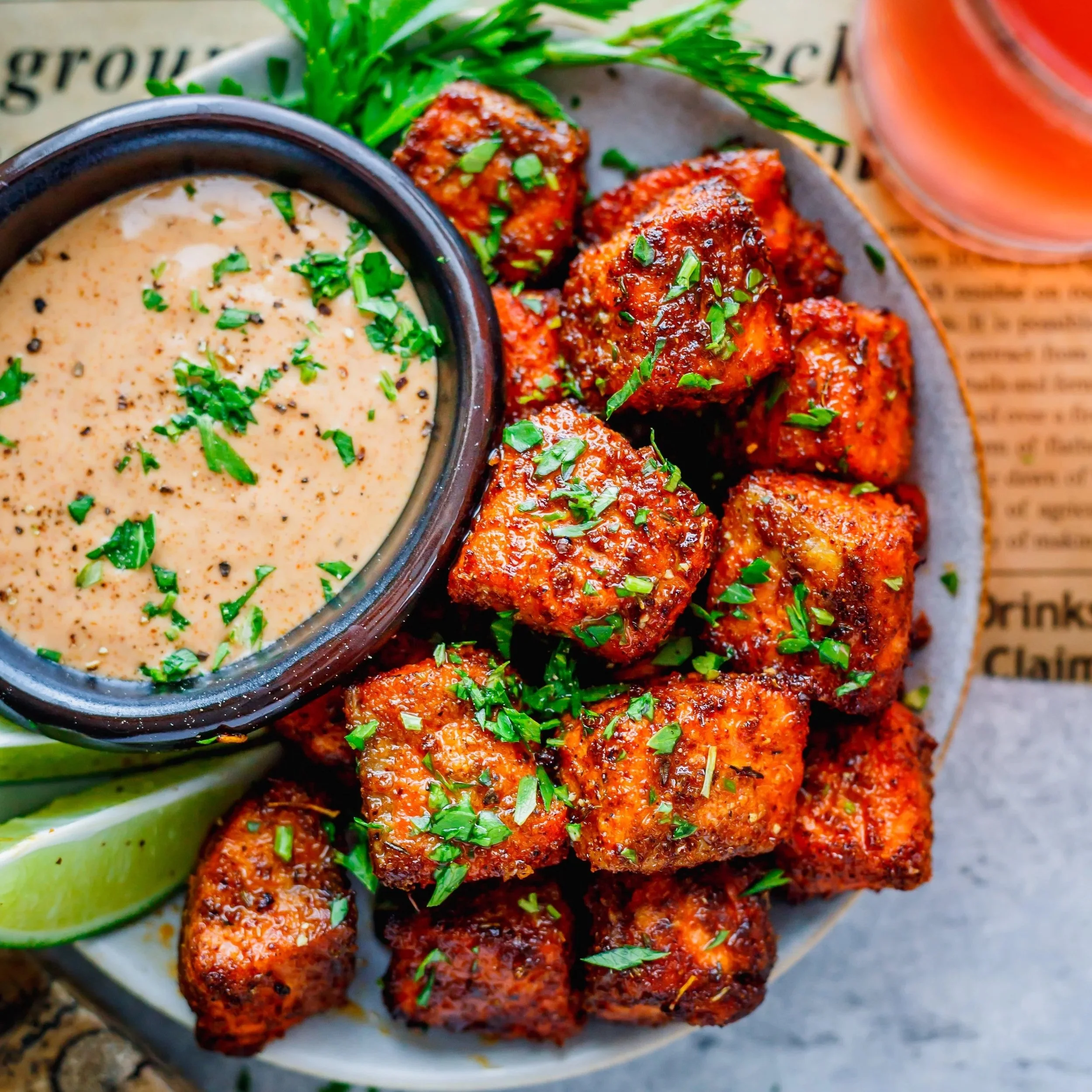 Cajun Salmon Bites