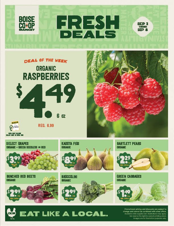FRESH DEALS • Sept 2-8