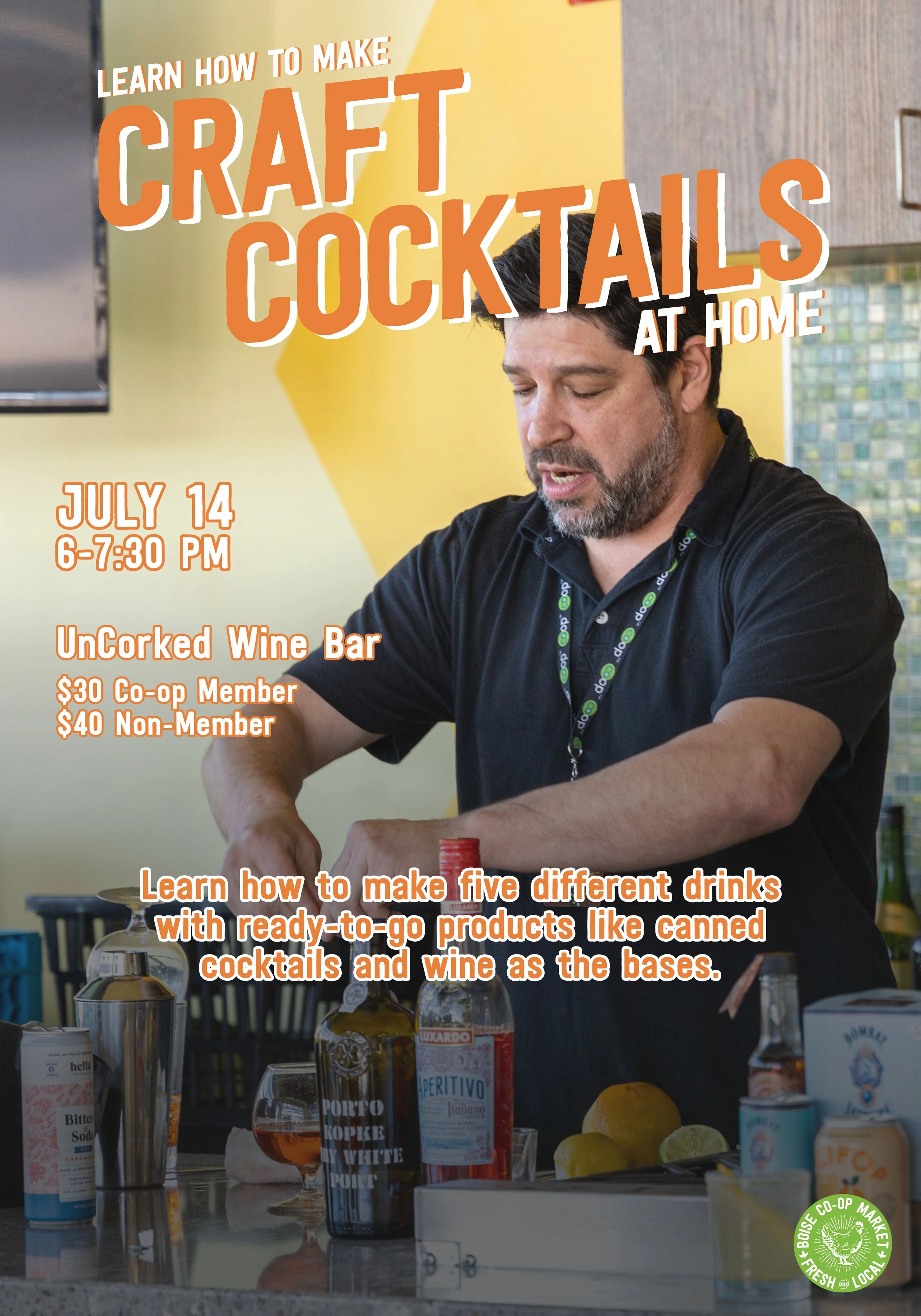 Learn How To Make Craft Cocktails At Home — Boise Coop