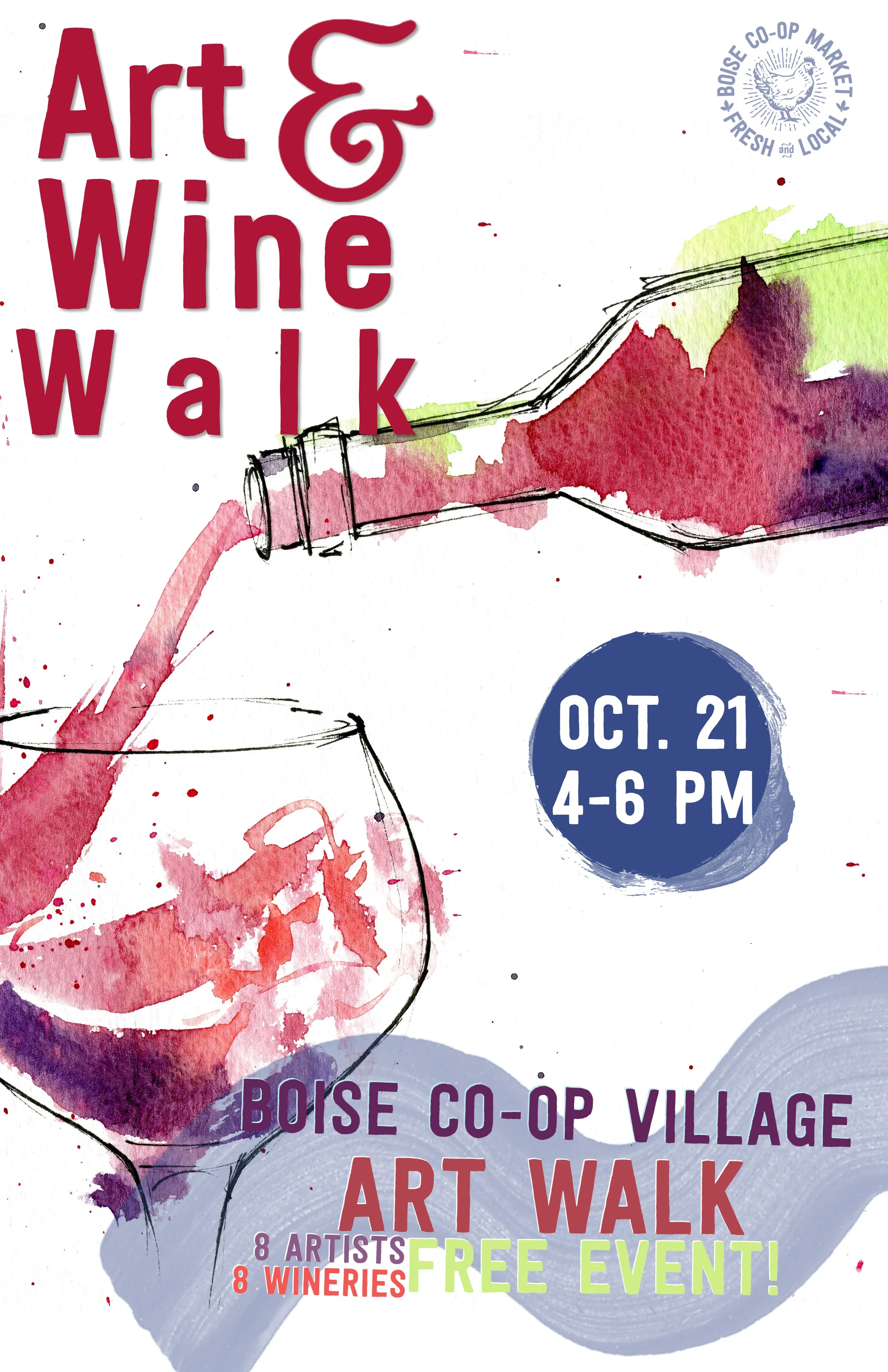 Art & Wine Walk — Boise Coop