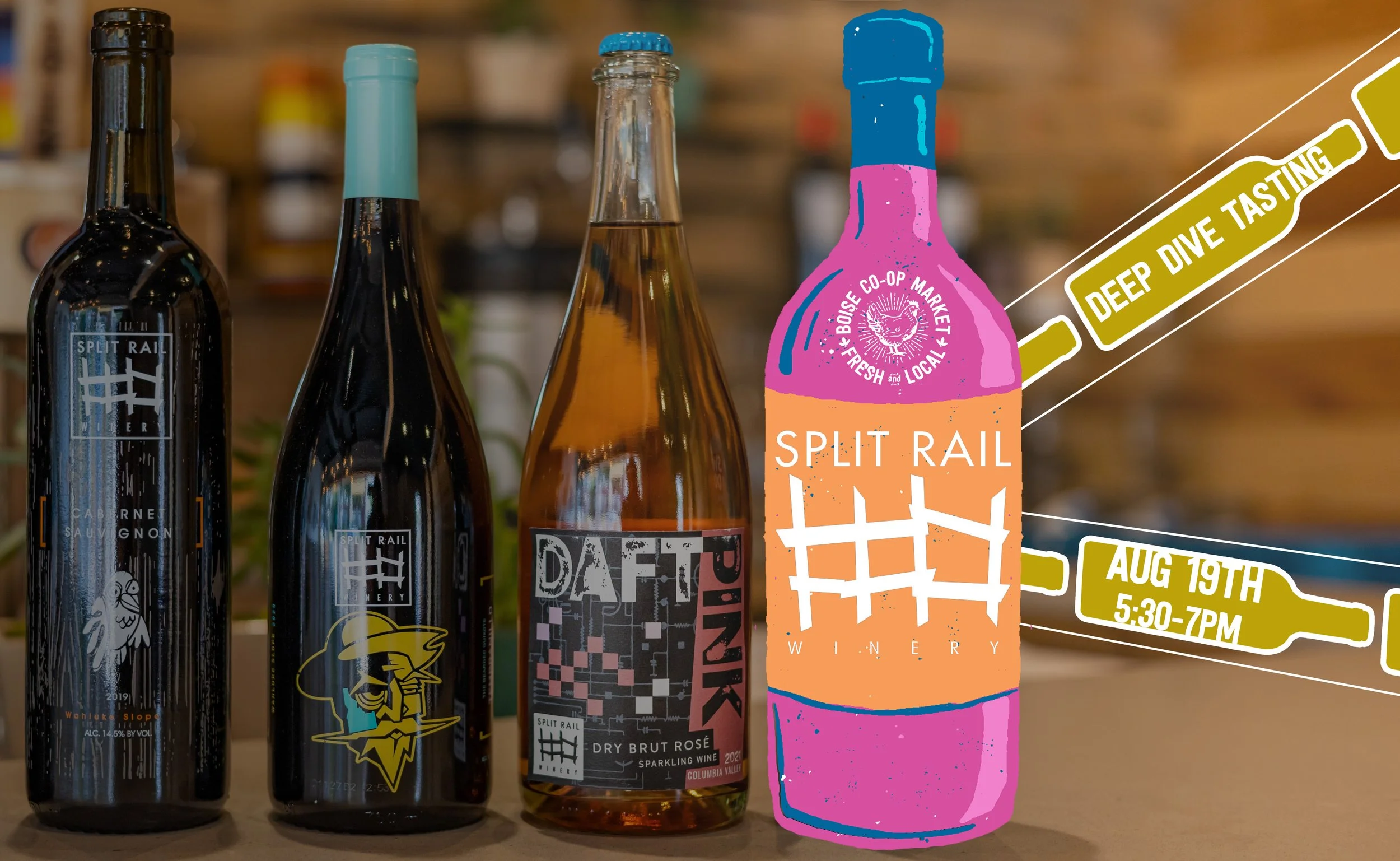 Split Rail Wines Deep Dive Tasting — Boise Coop