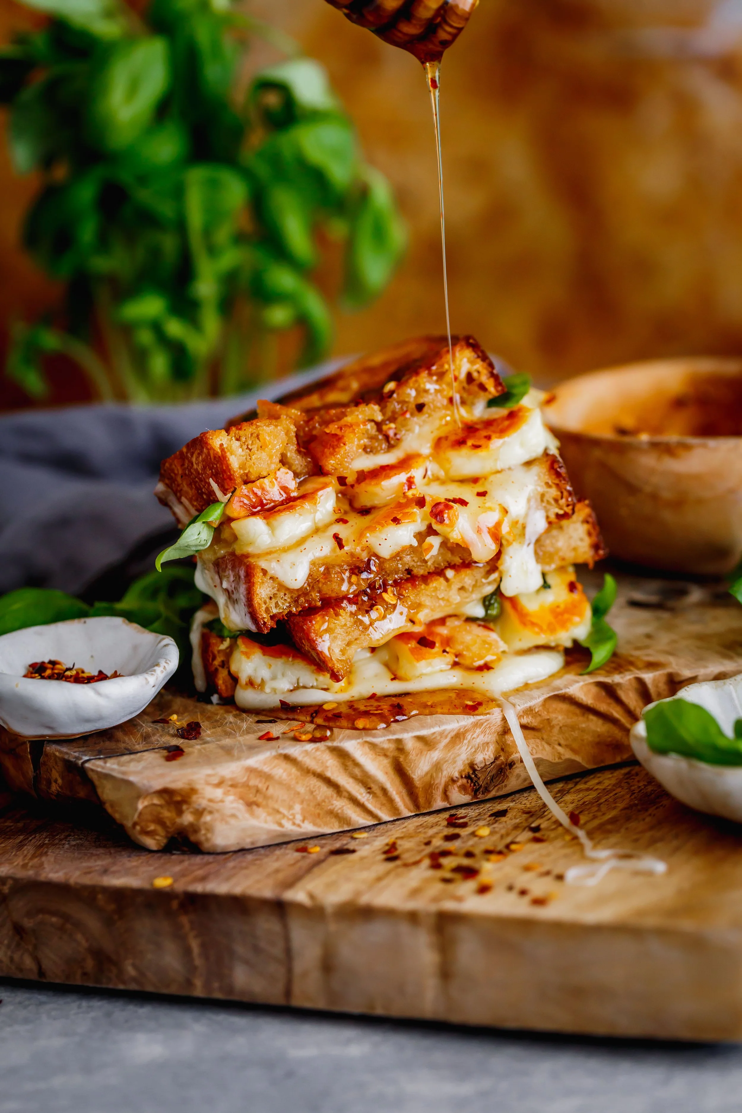 Halloumi Grilled Cheese