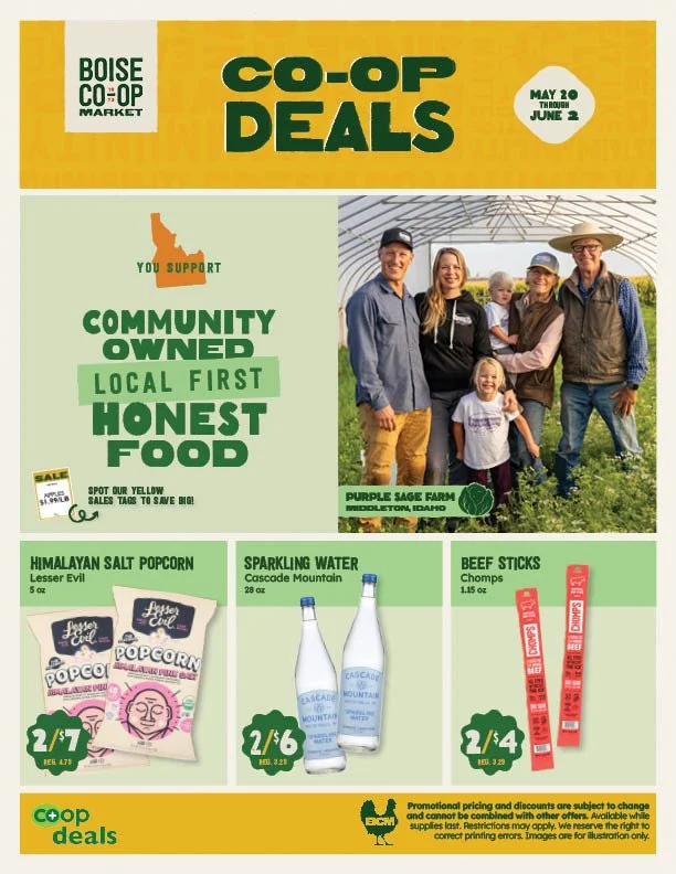BOISE CO-OP DEALS • MAY 20-JUN 2