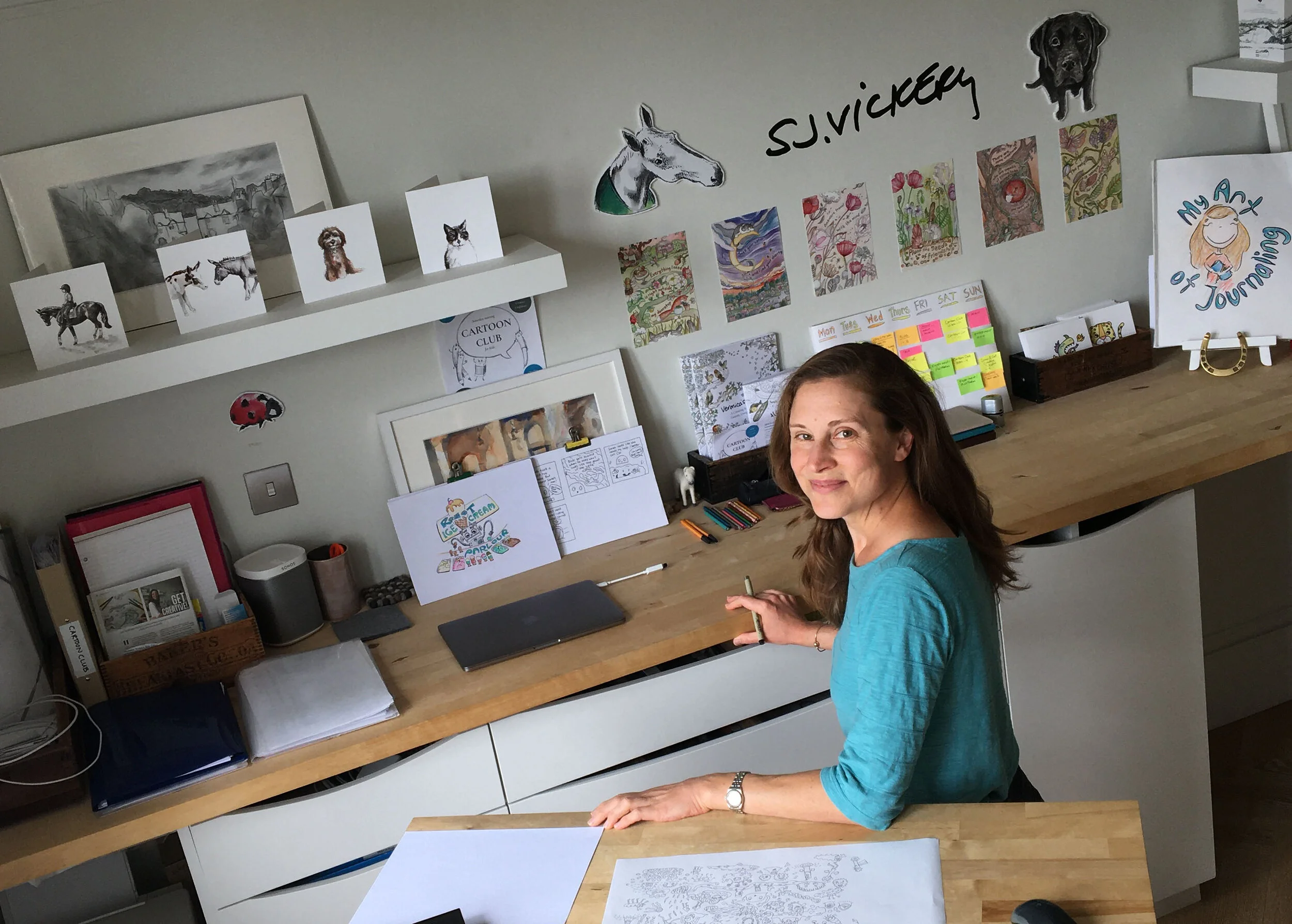 Dyslexia Strengths Studio Workshop - Cartoon Club with Sarah Jane Vickery