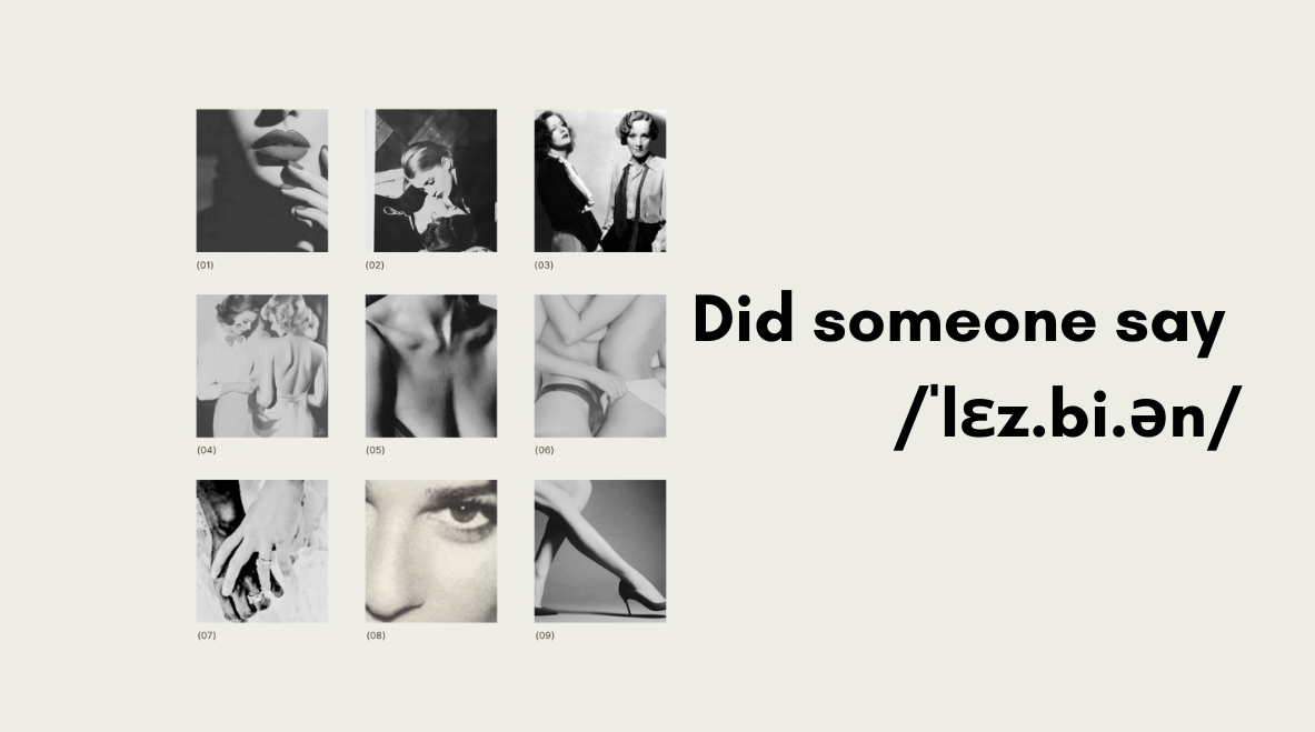 In Honour of Lesbian Visibility Day