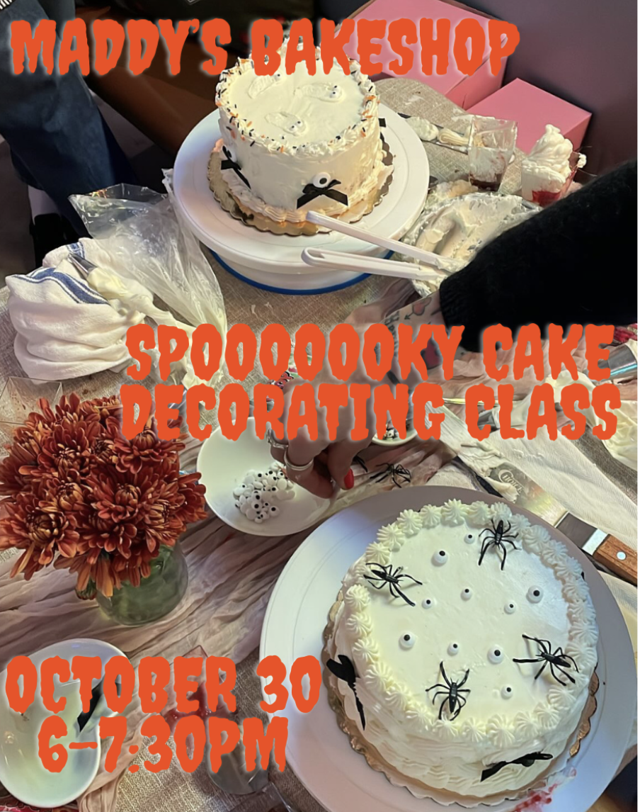 Spooky Cake Class Ticket!