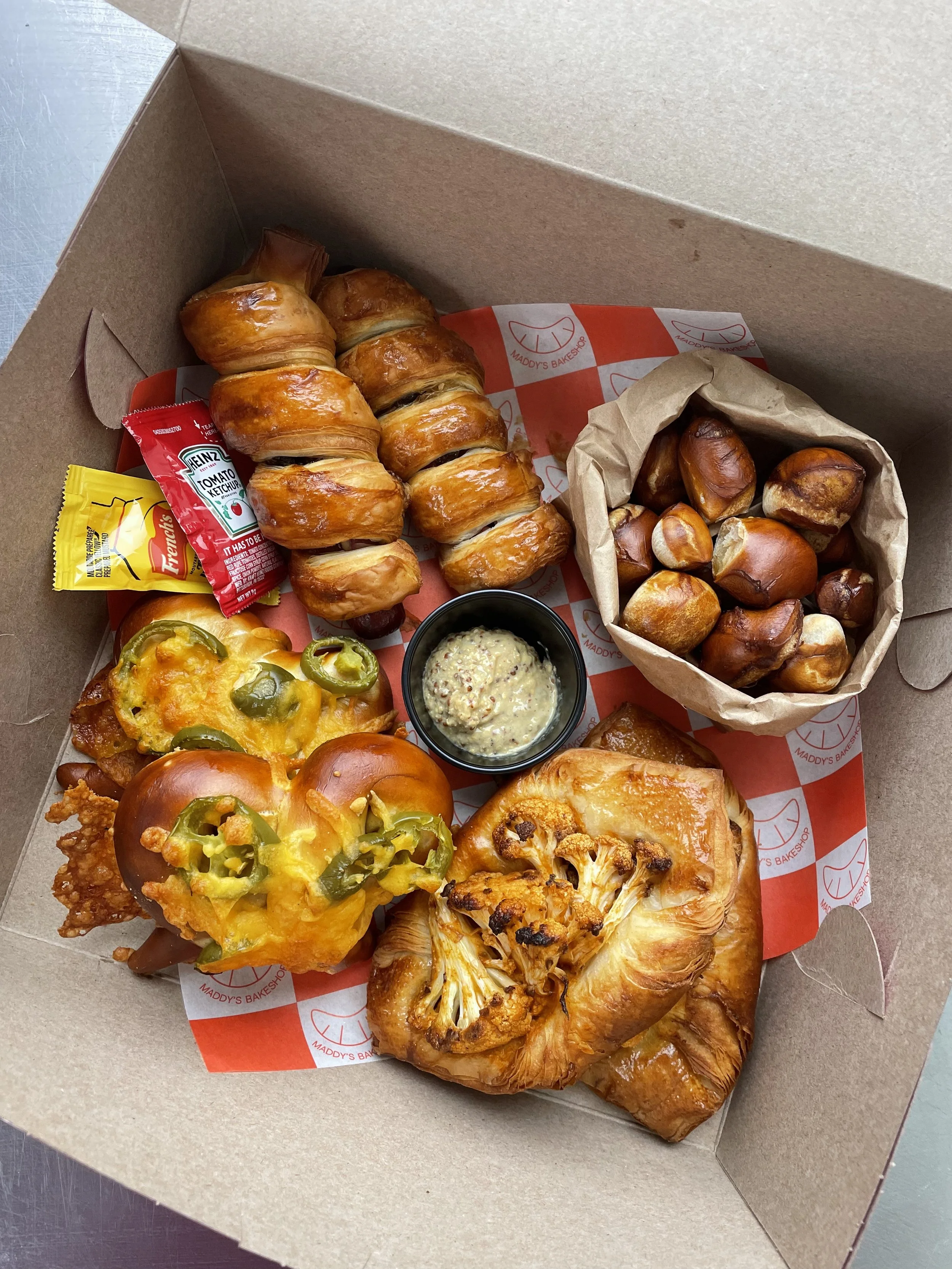 Super Bowl Pastry Box