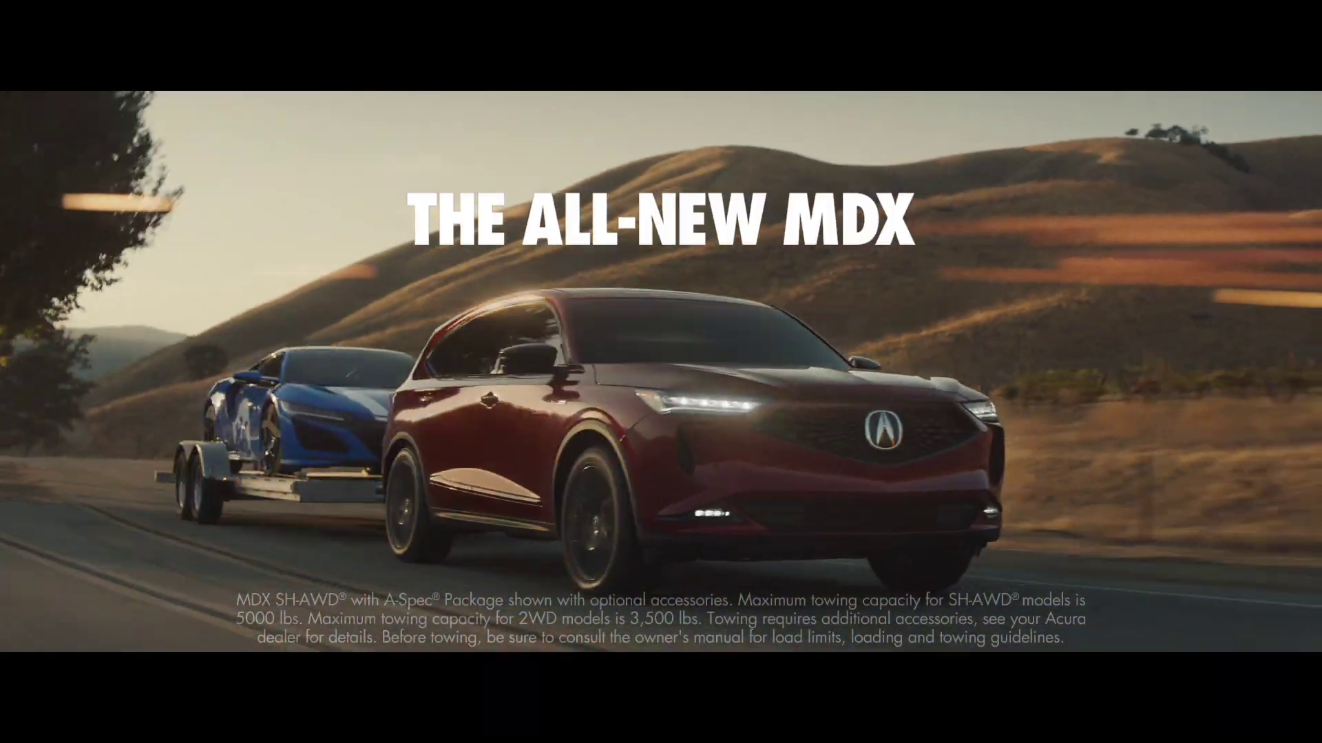 2022 Acura MDX. Less talk. More drive.

